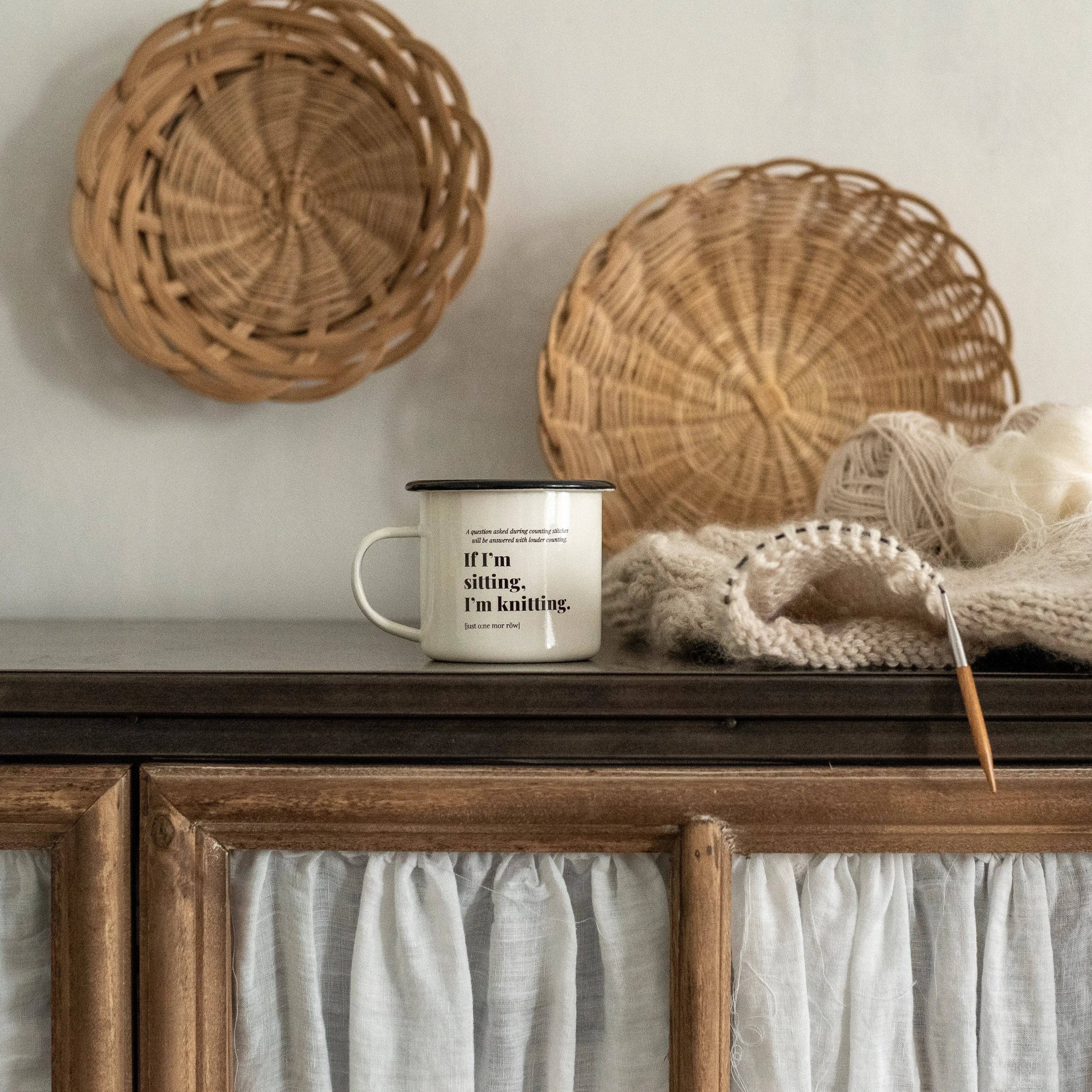 La tasse émaillée