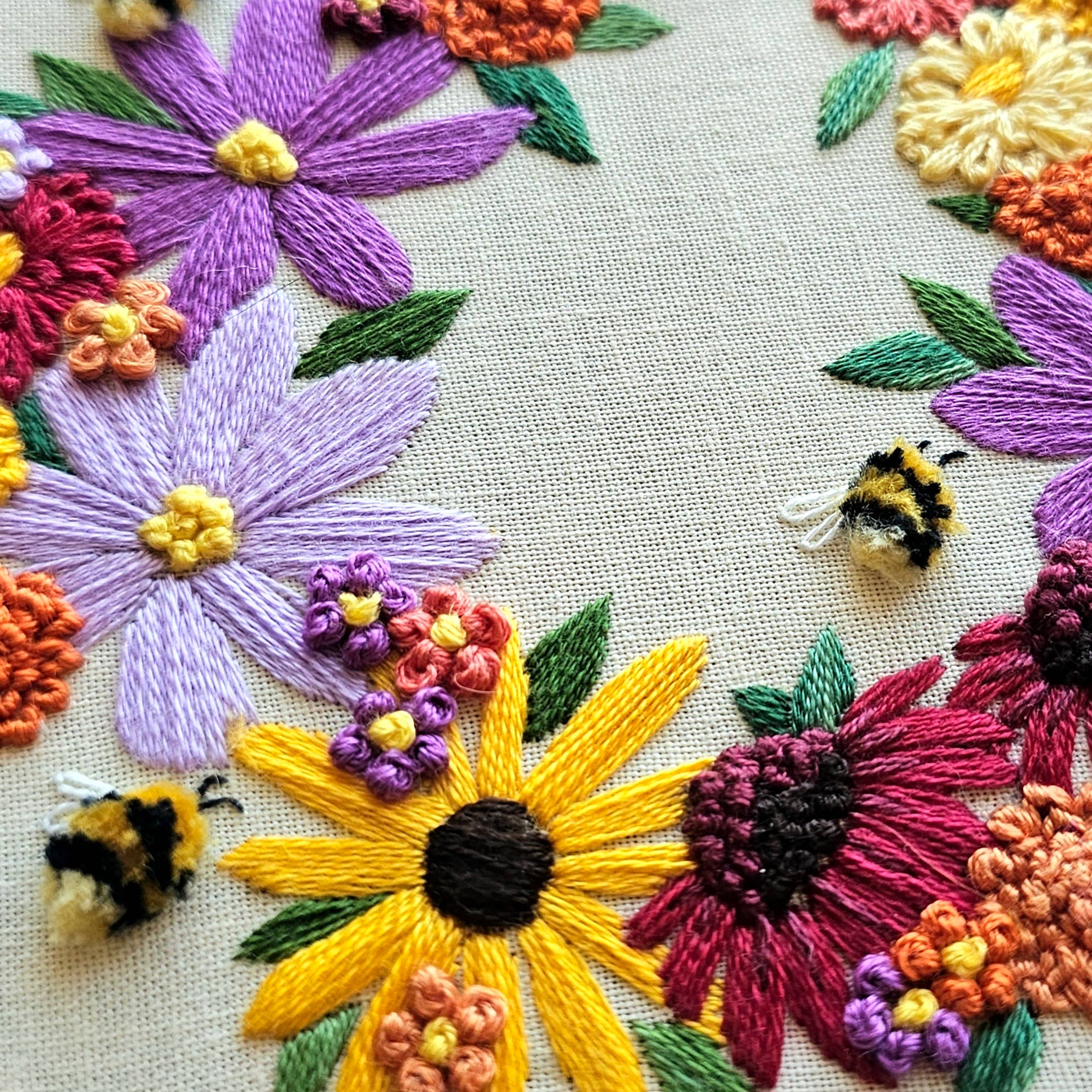 Kit de Broderie Bouquet de Bourdon