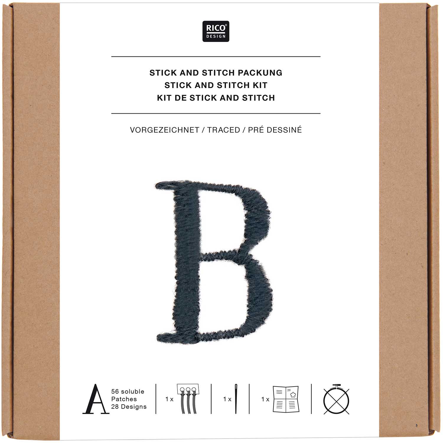 Stick and Stitch - broderie en patchs