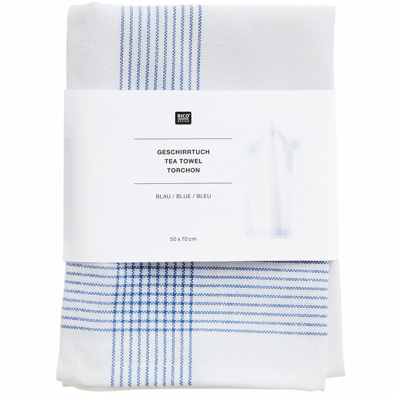 Torchon 100%, à broder