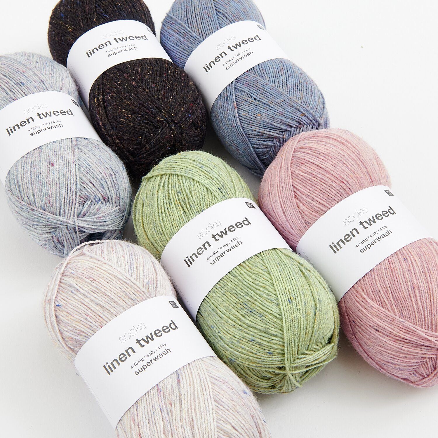 Socks Linen Tweed