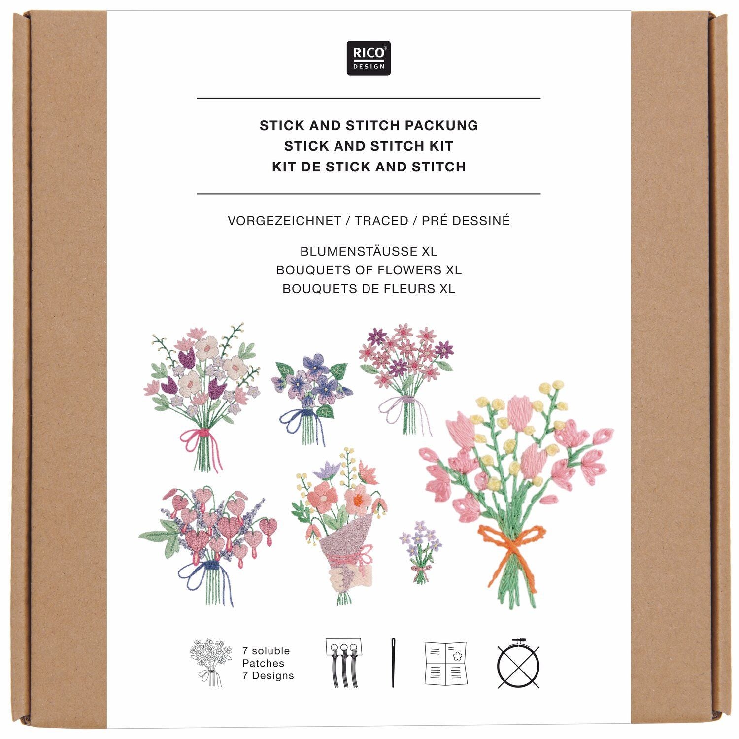 Stick and Stitch - broderie en patchs