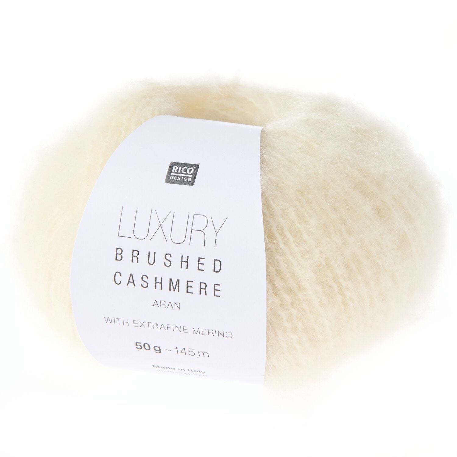 Luxury Brushed Cashmere aran