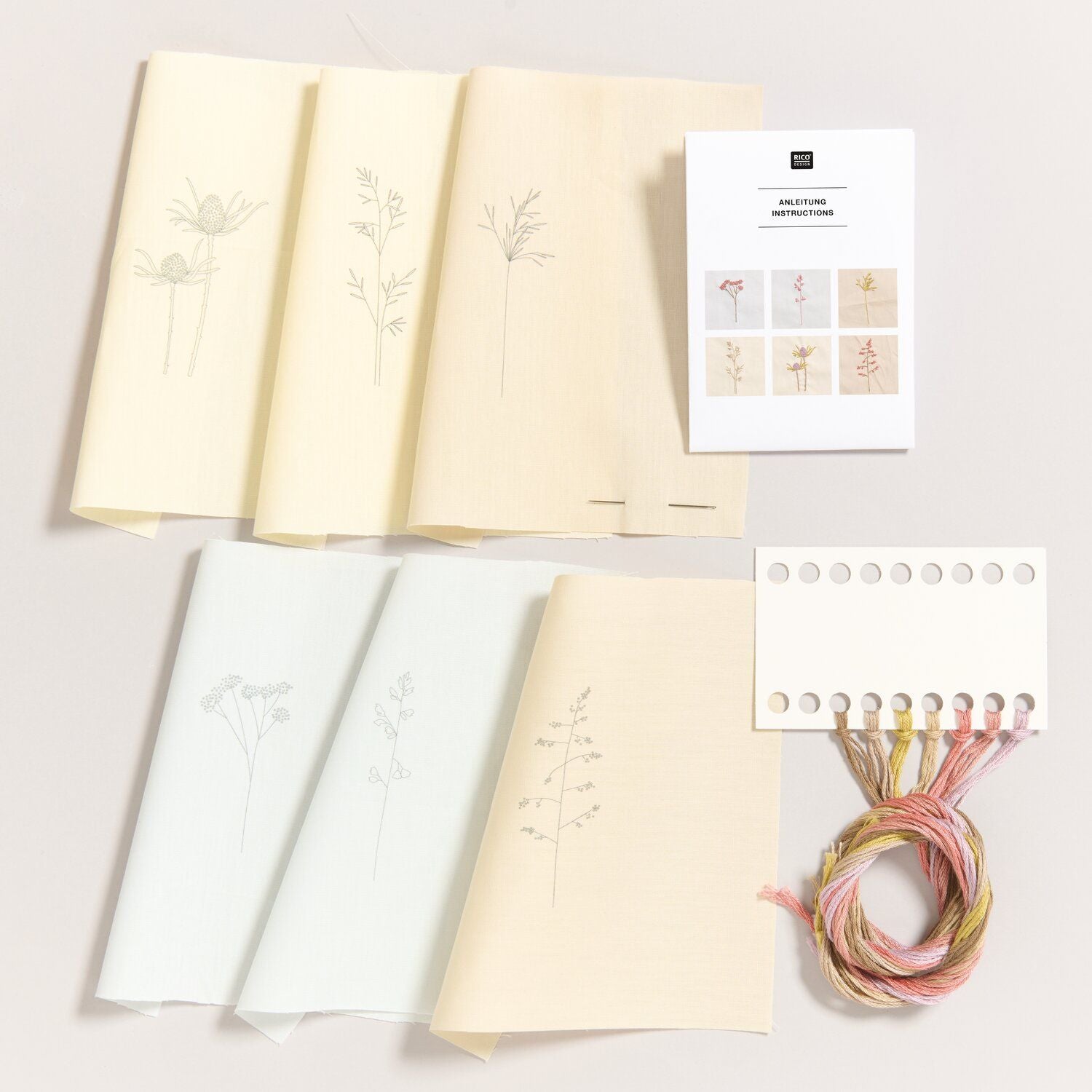 Kit broderie - Coupons pré-imprimés