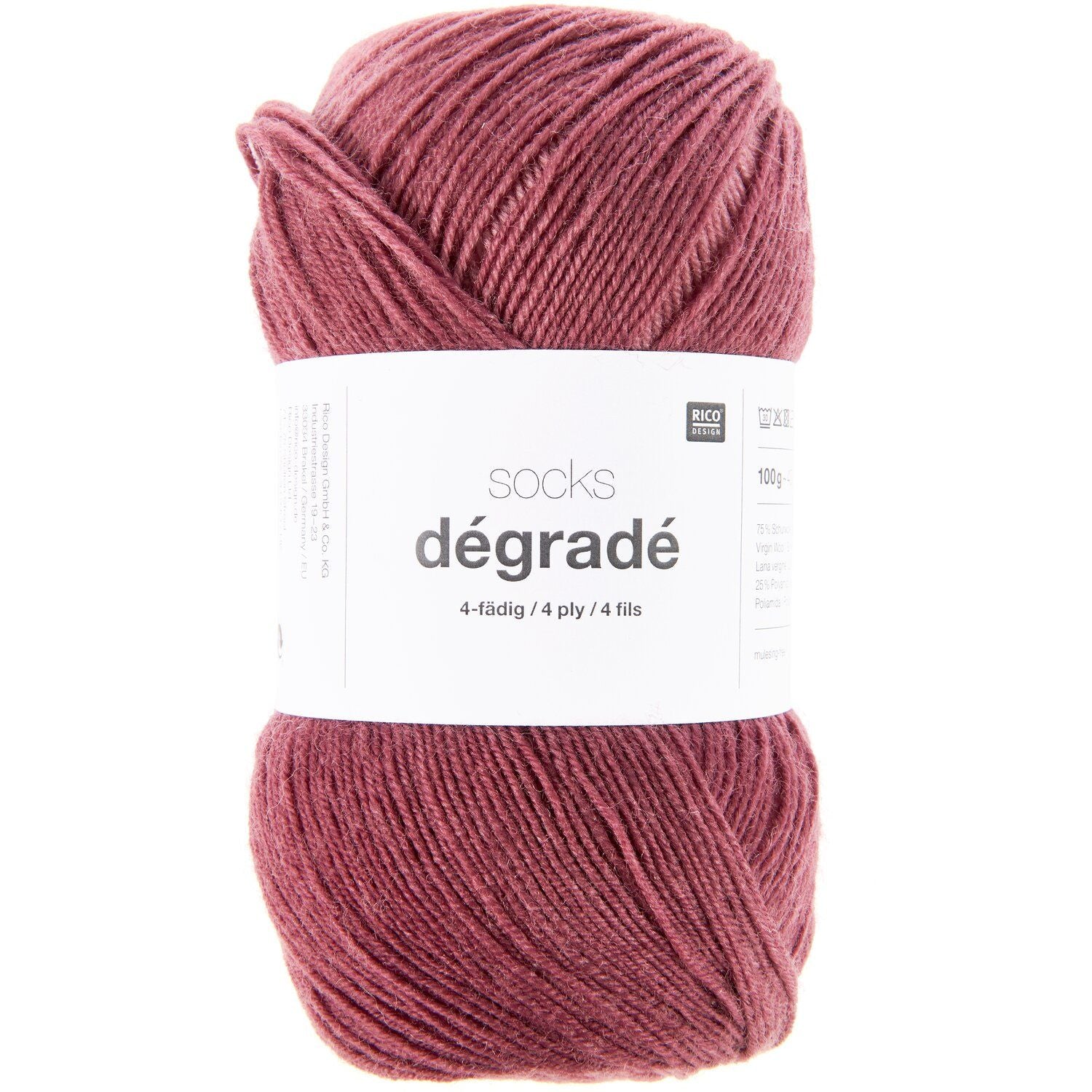 Socks dégradé 4 ply