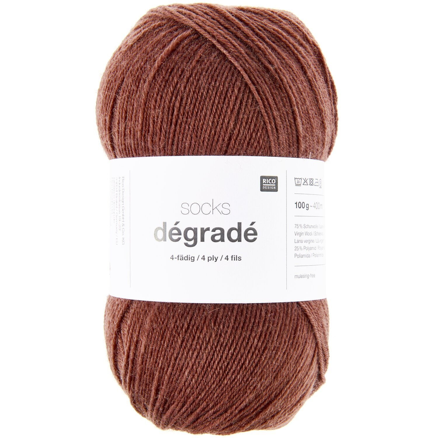 Socks dégradé 4 ply