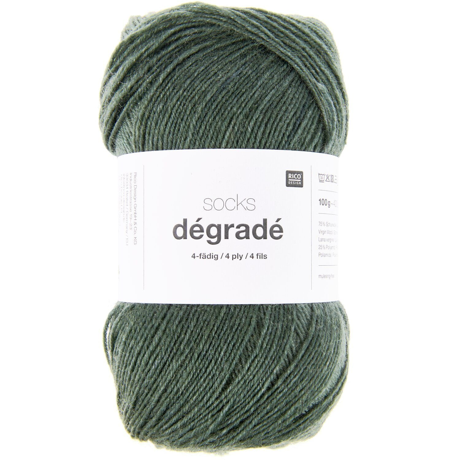 Socks dégradé 4 ply