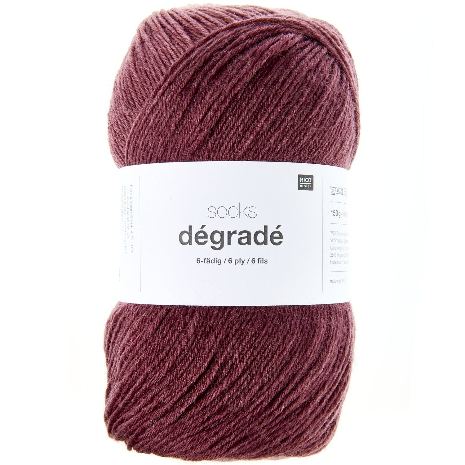 Socks dégradé 6 ply