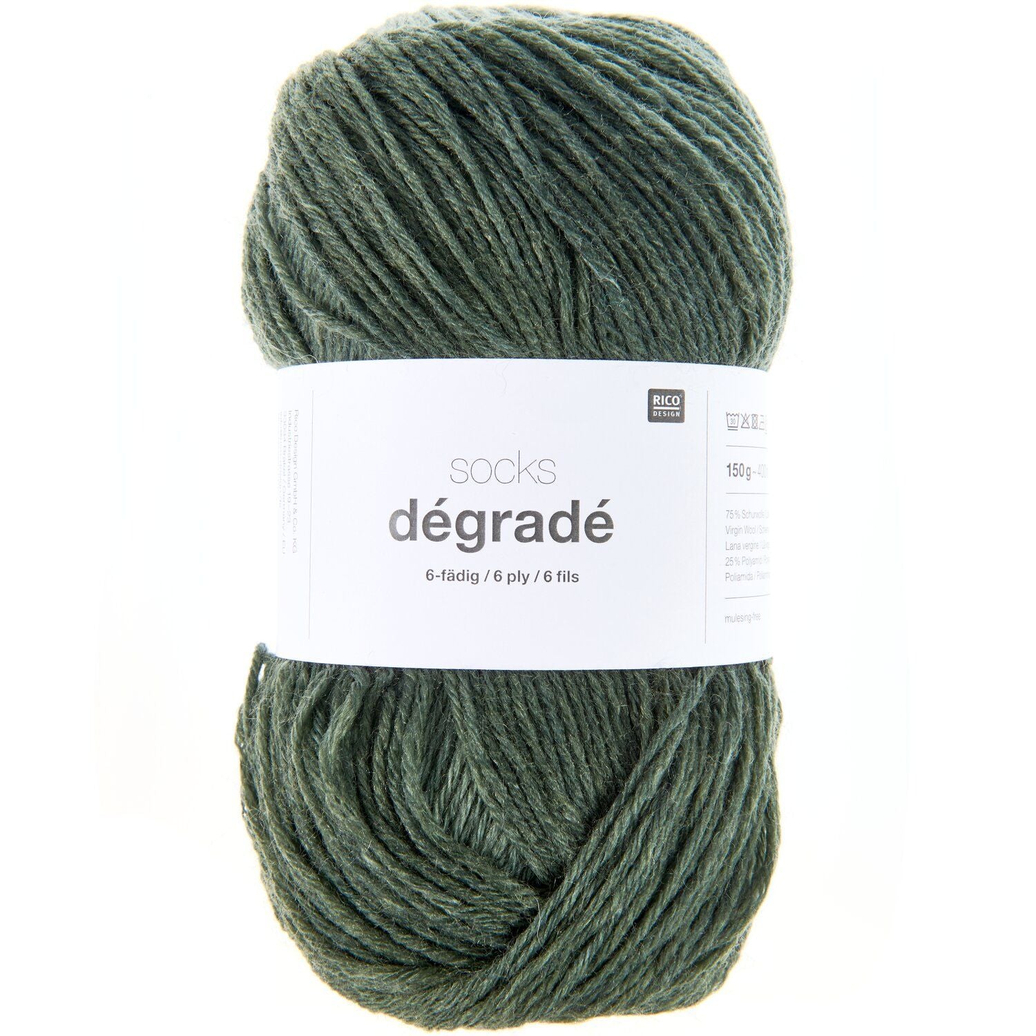 Socks dégradé 6 ply