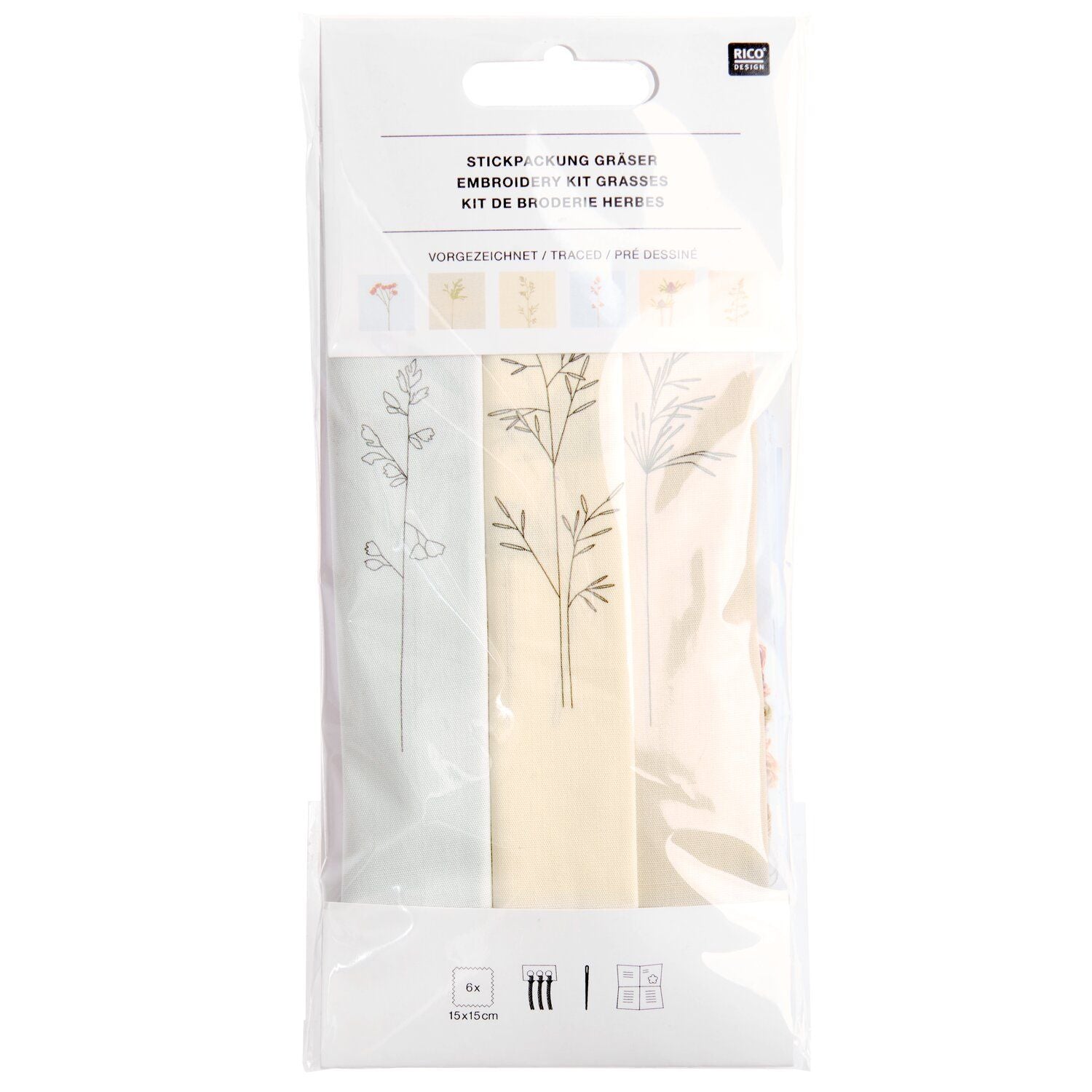 Kit broderie - Coupons pré-imprimés