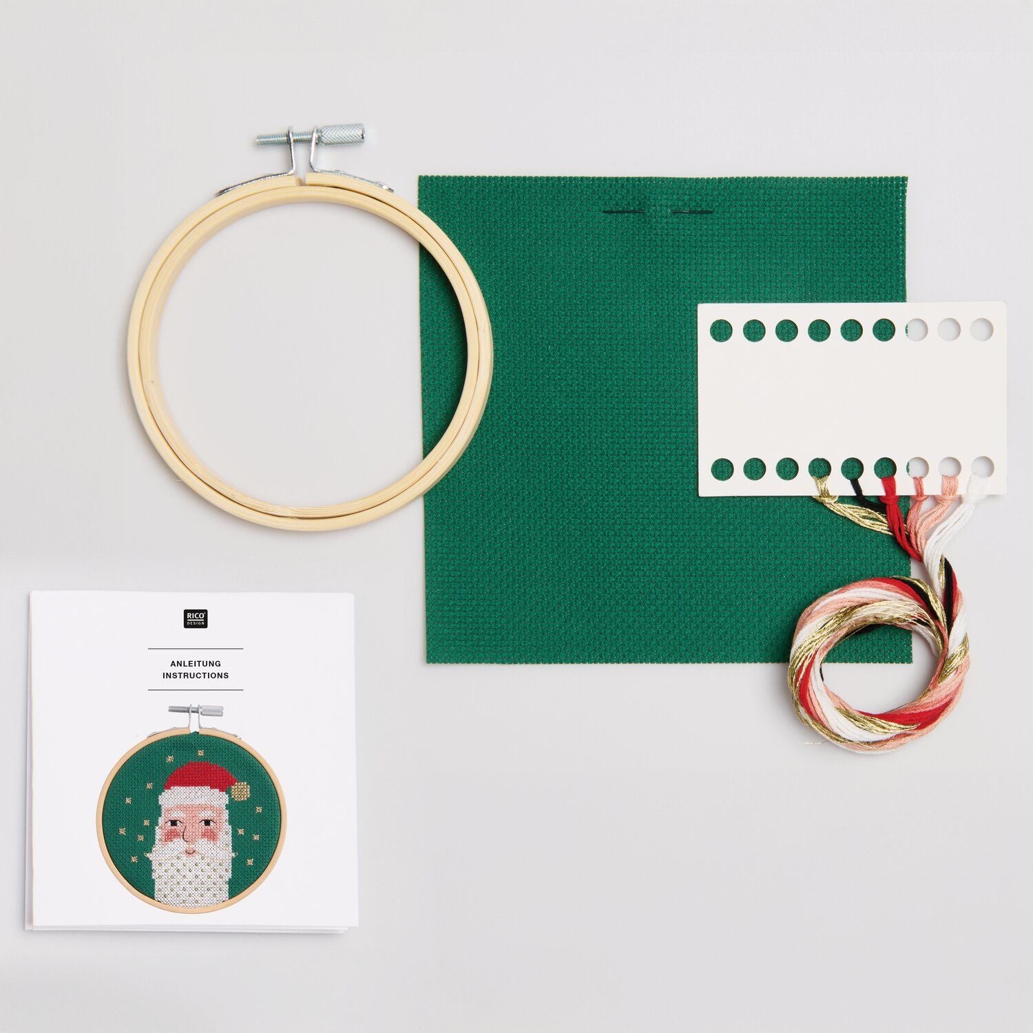 Kit point de croix - Père Noël