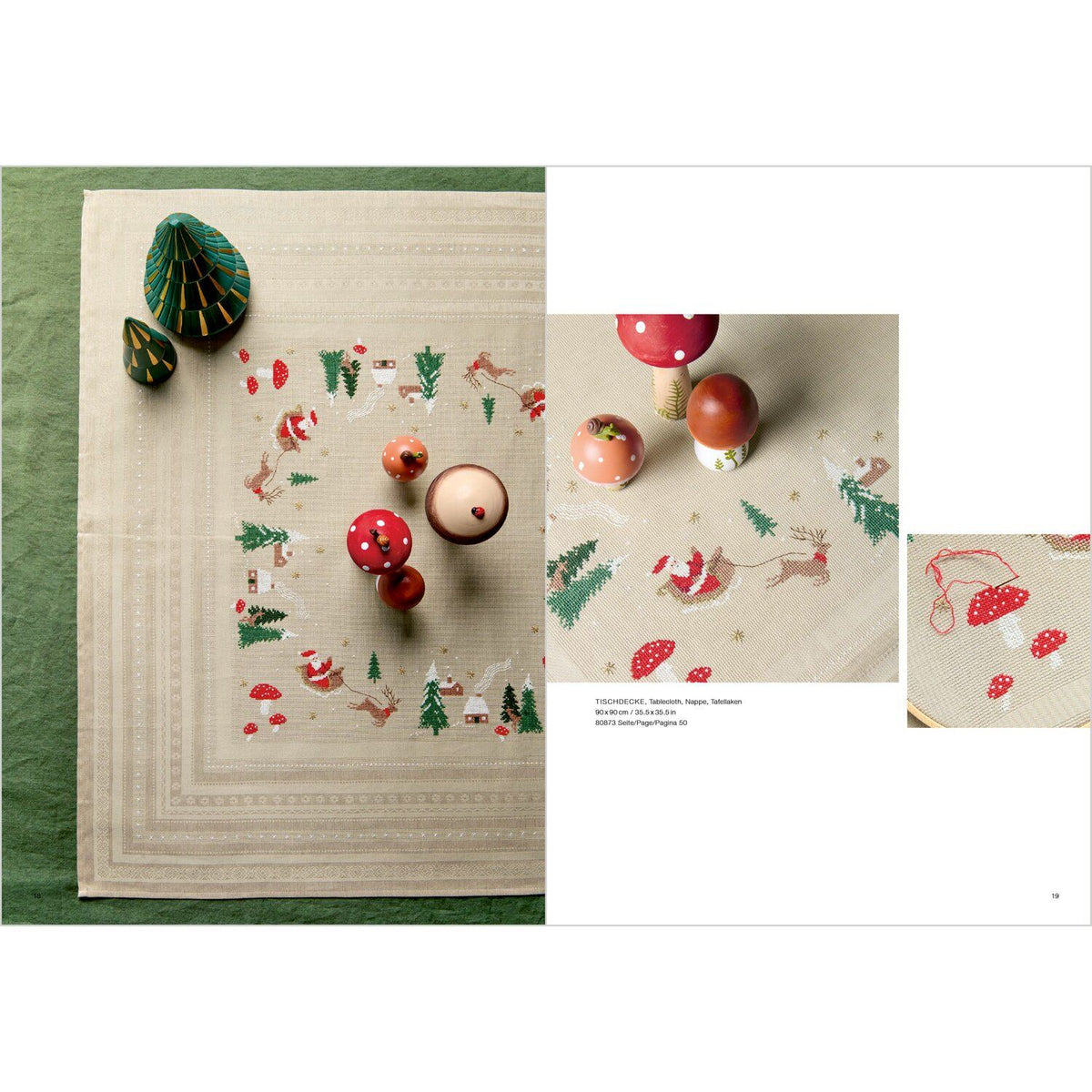 Livre de broderie Avent 187