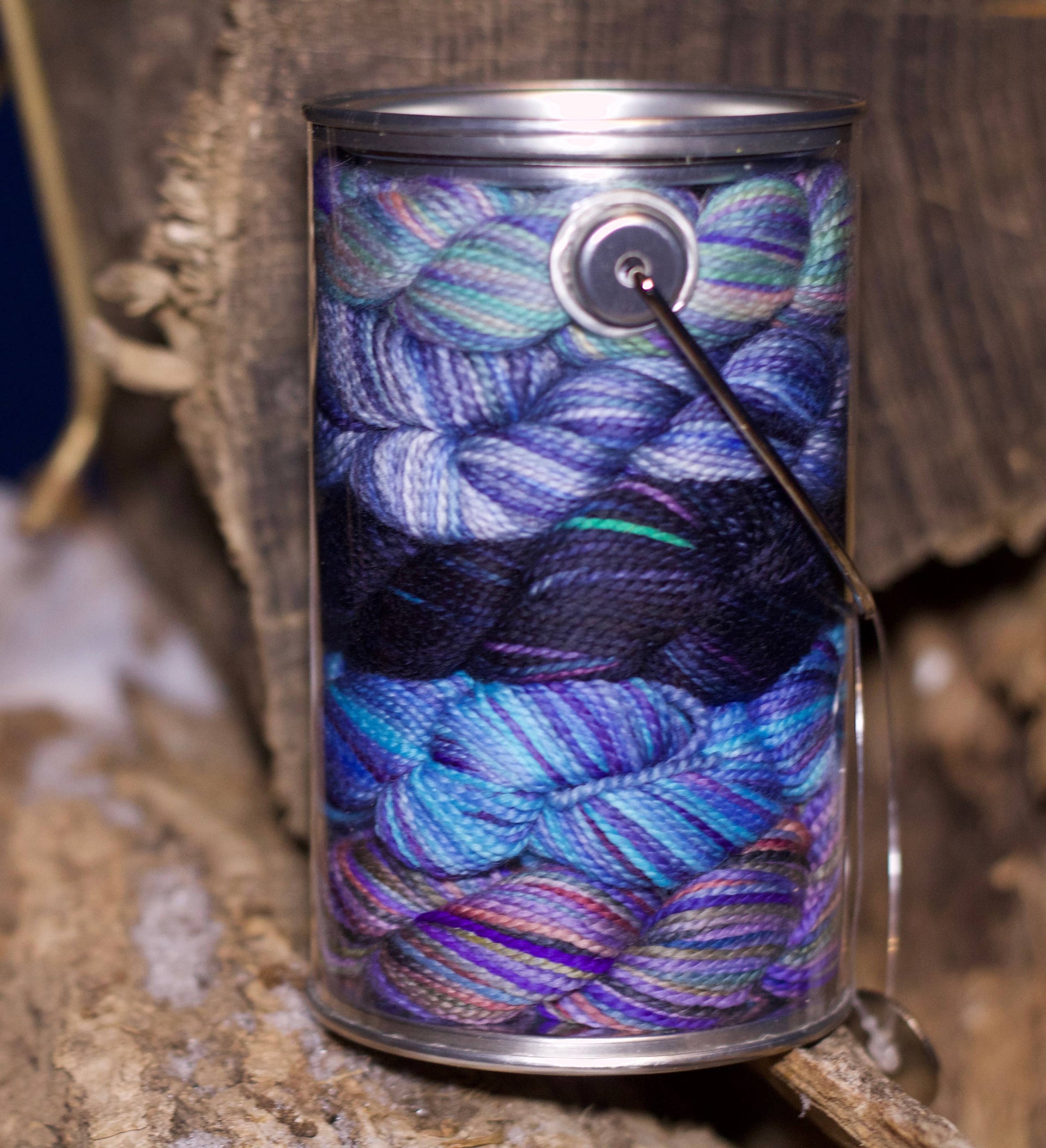 Pot de peinture - Laine à chaussette