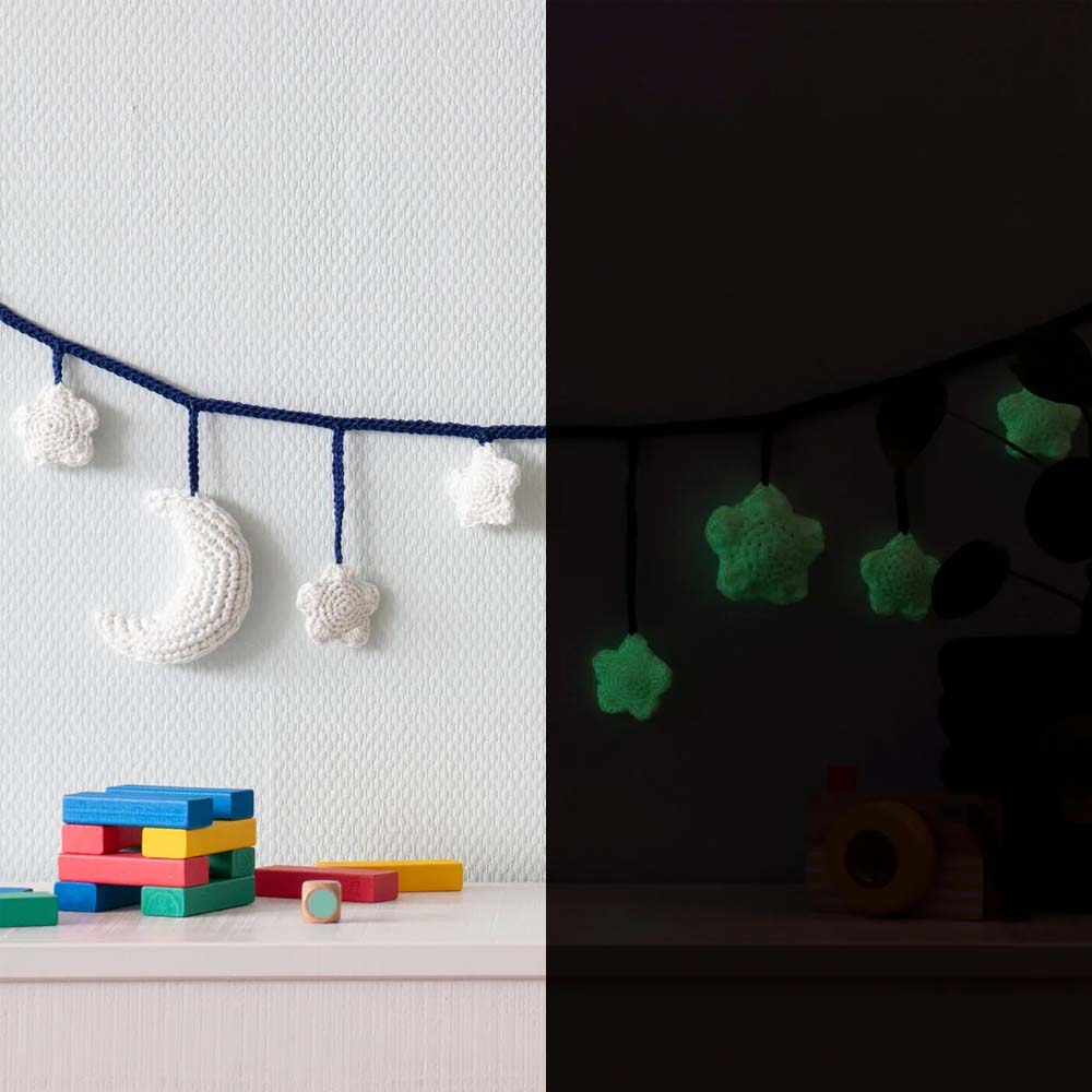 Glow Up - fil à tricoter fluorescent