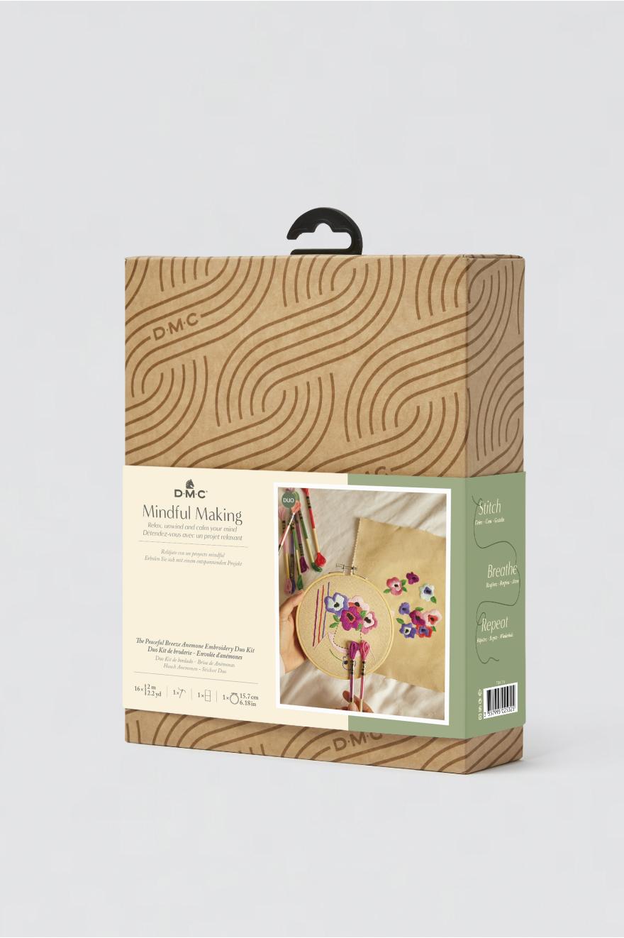 Kit Mindful Making - Broderie Anémone