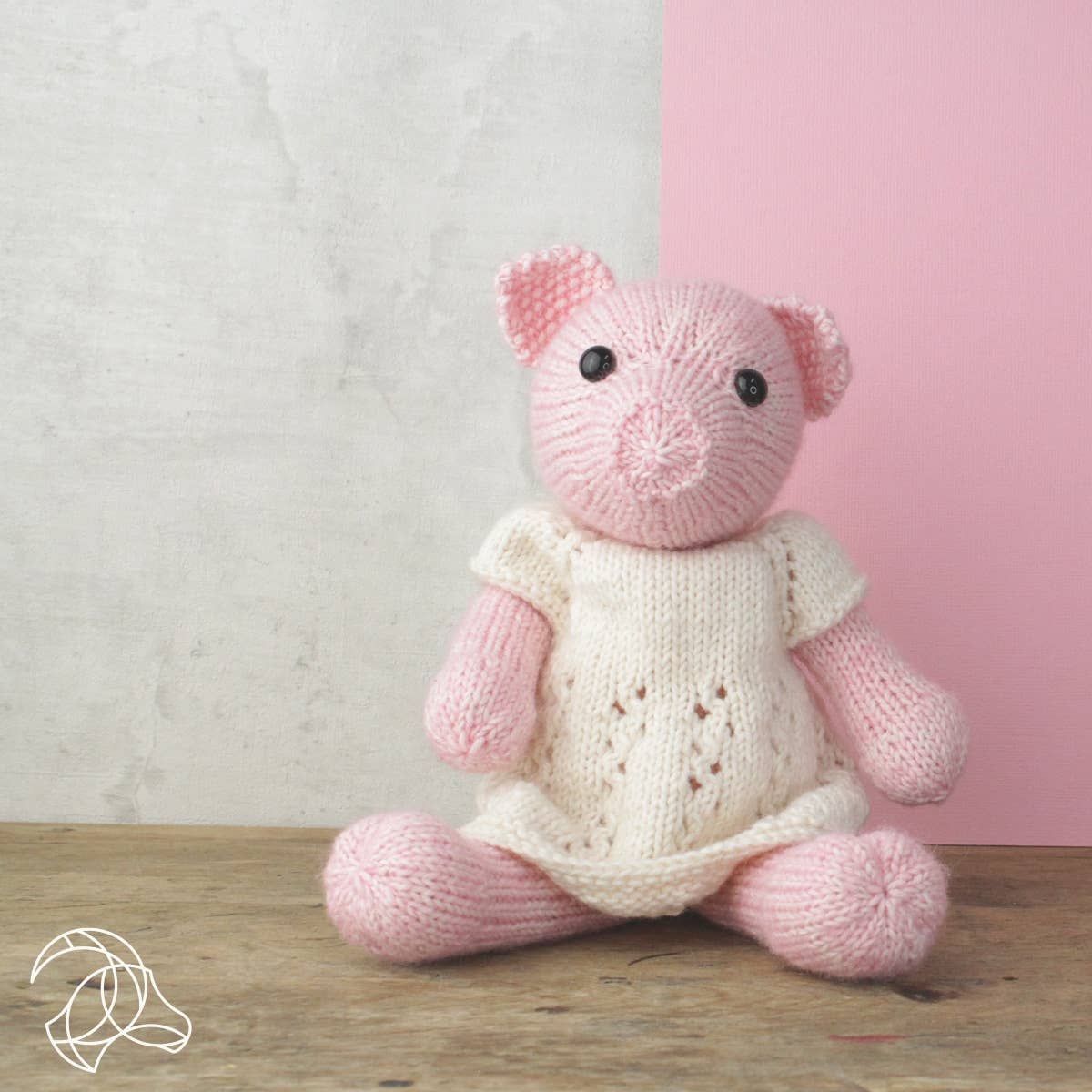 Kit à tricoter  - Frida Piglet