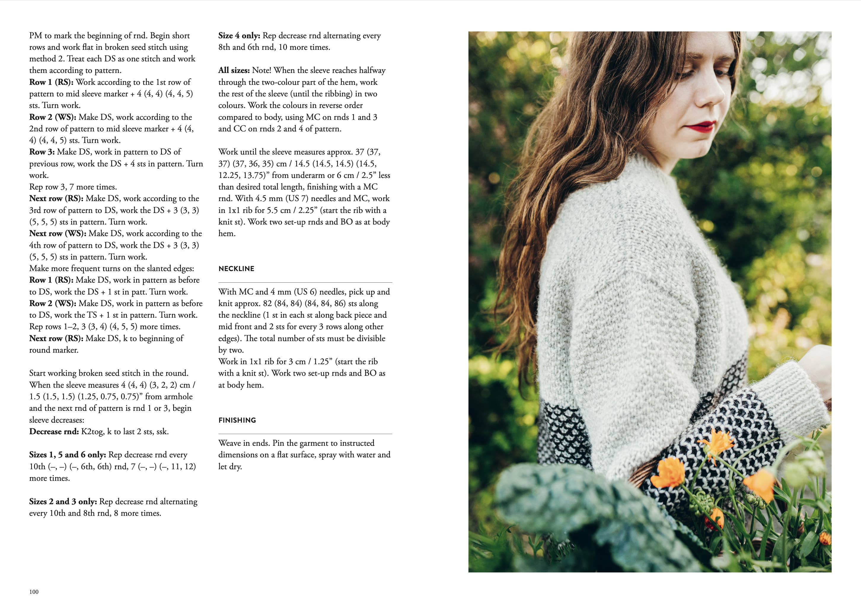 Knits from our gardens