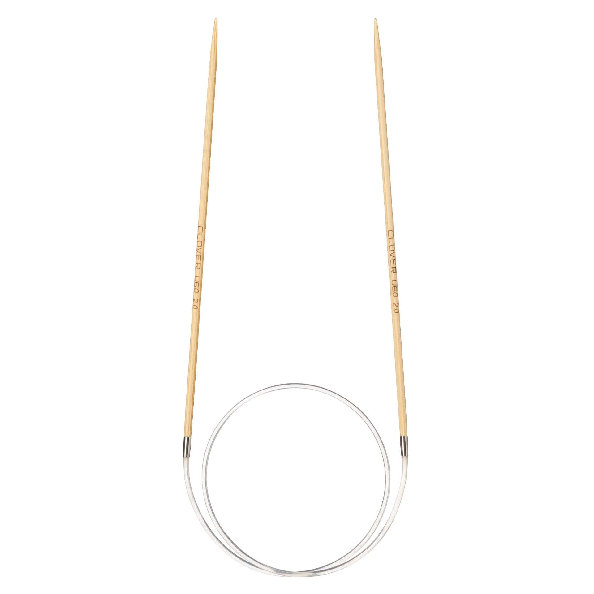 Aiguilles circulaires fixes Bambou