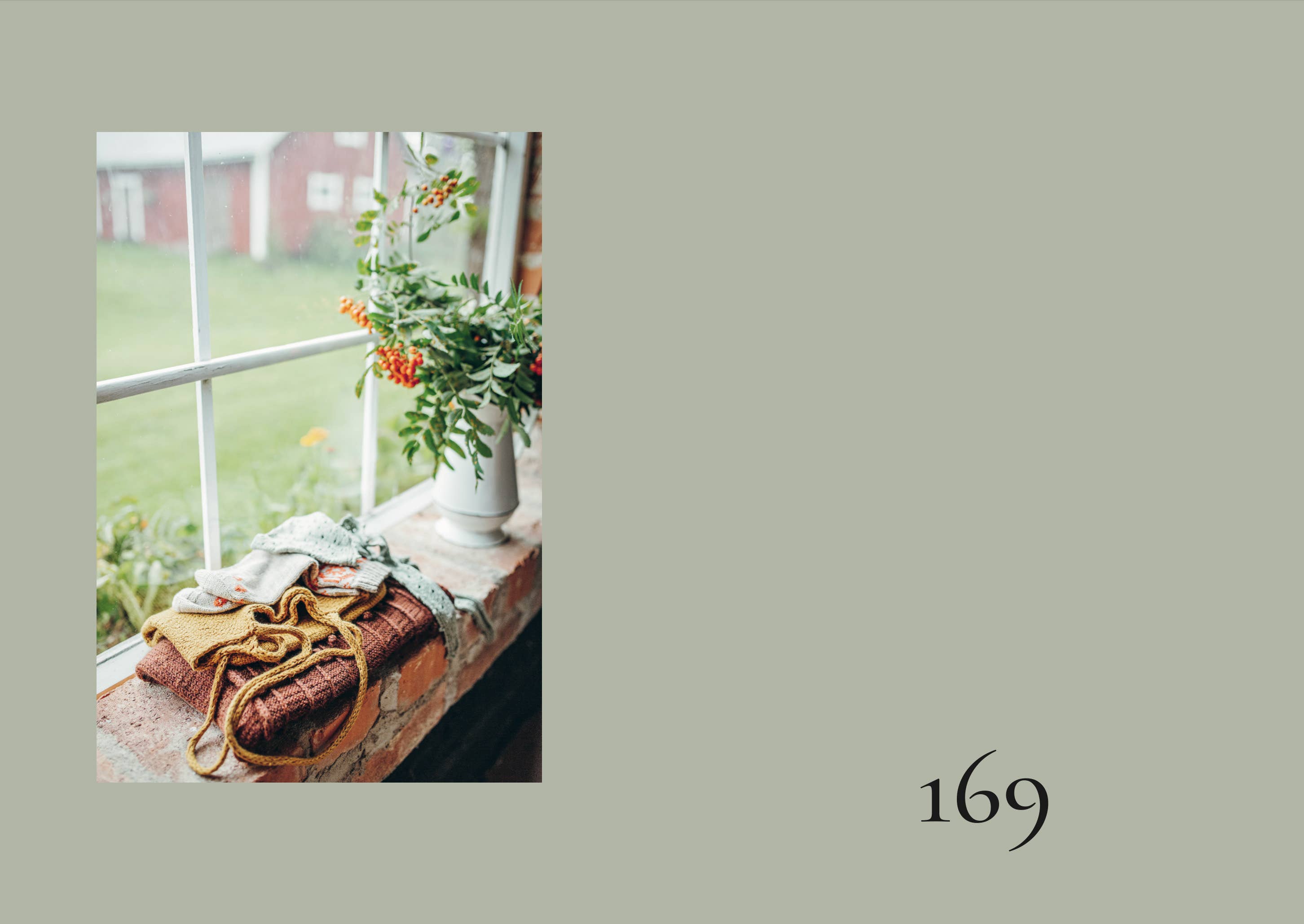 Knits from our gardens