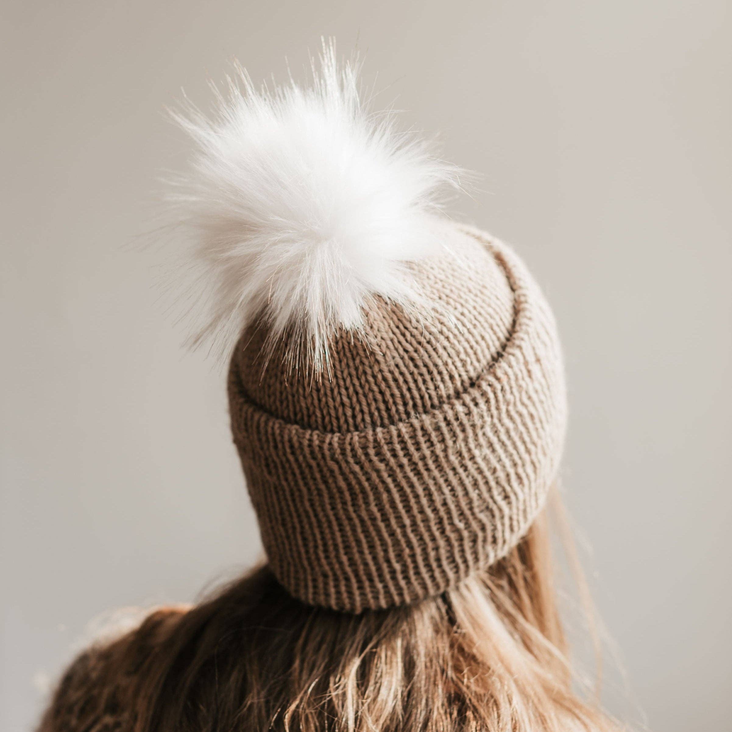 Pompon en fausse fourrure