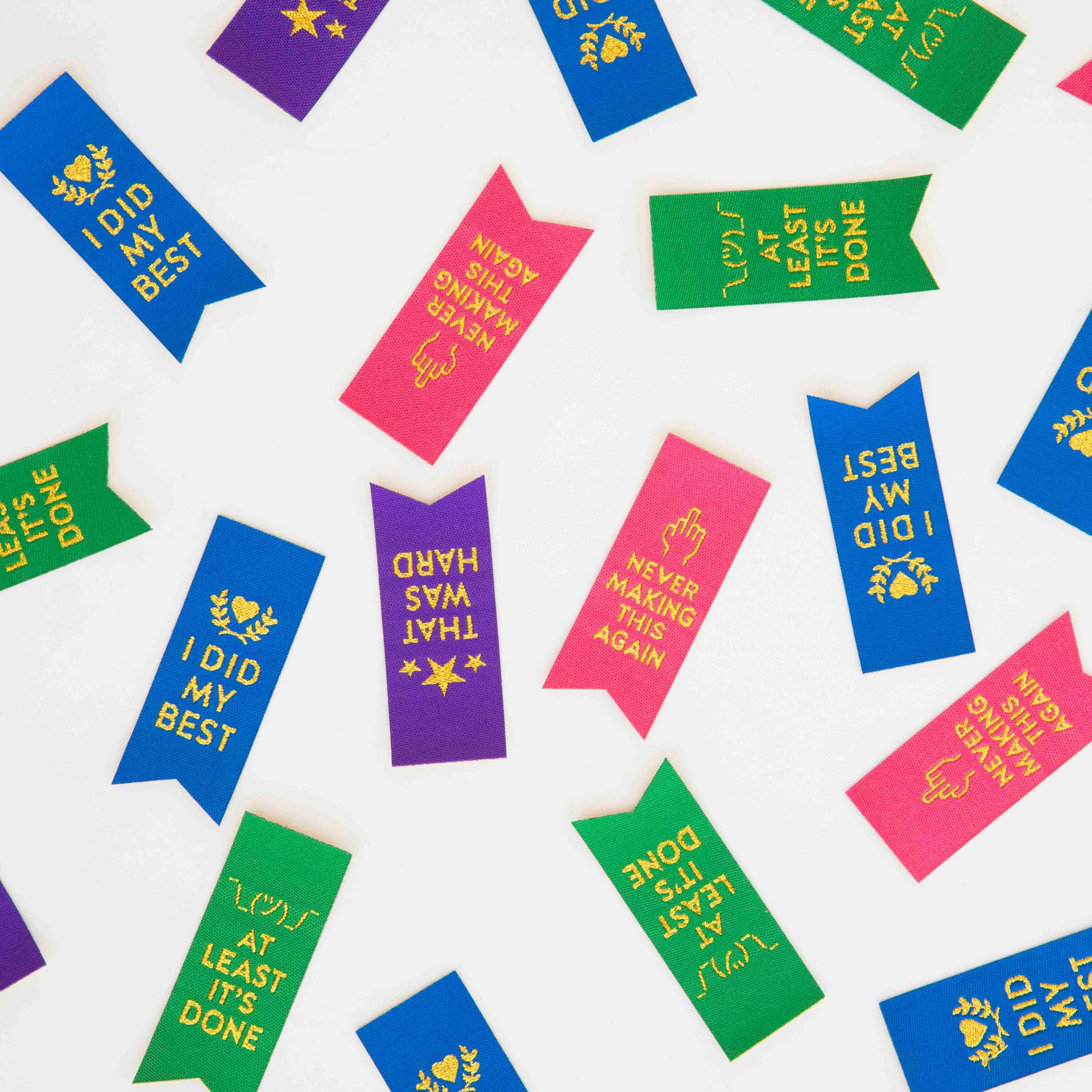 Étiquettes à coudre "Sarcastic Award Ribbon"