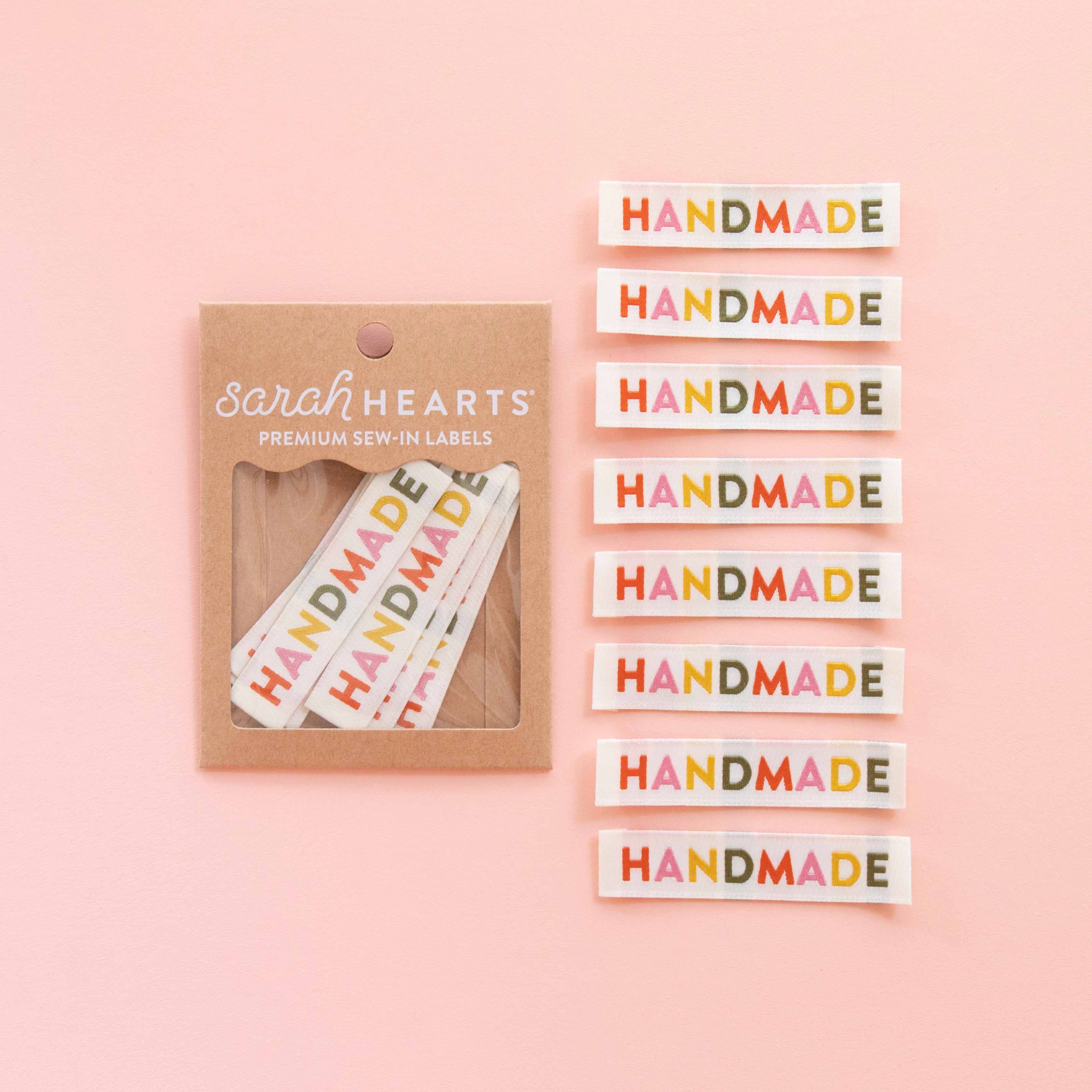 Étiquettes tissées - Handmade
