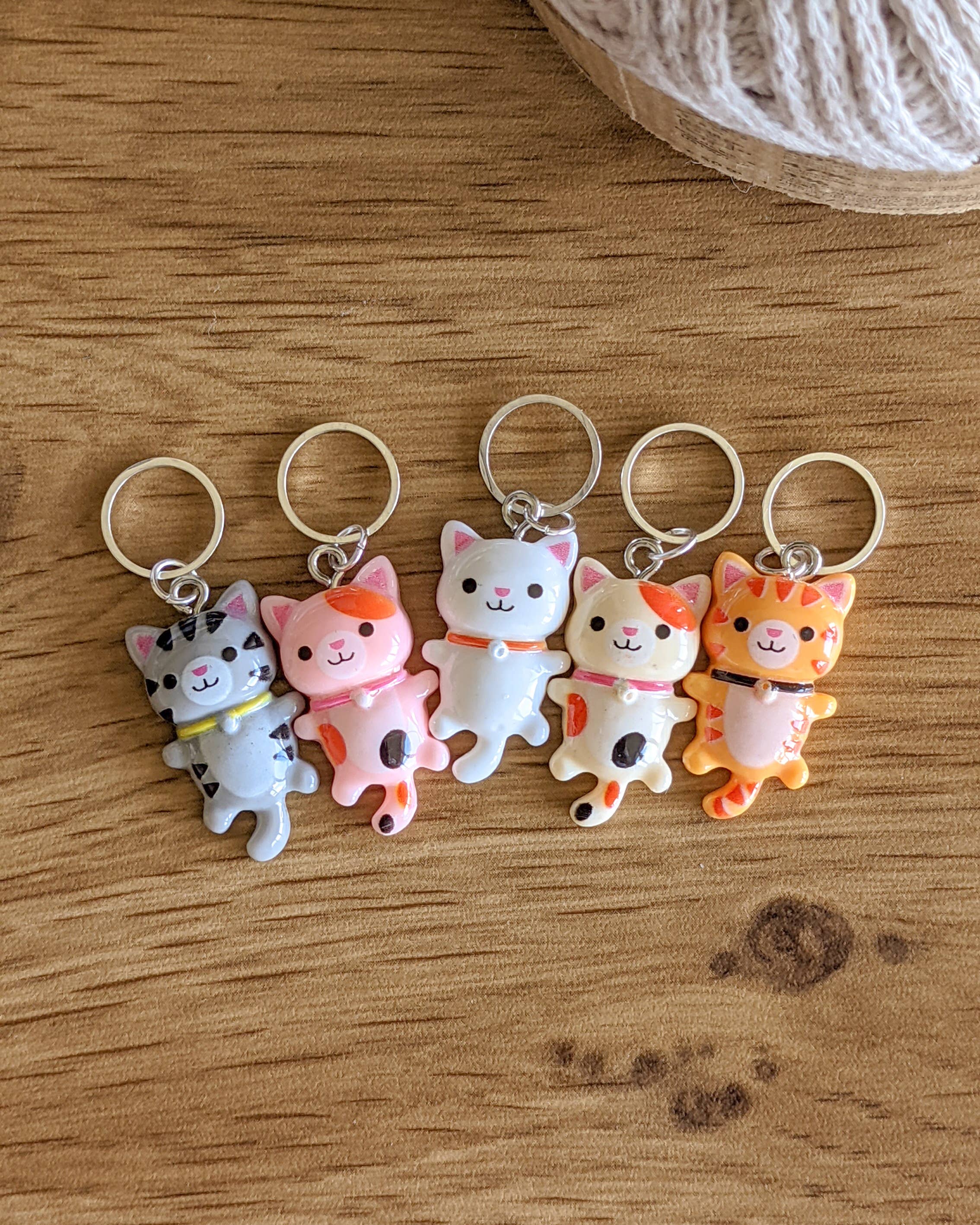 Petits chats - Anneaux marqueurs