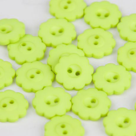 Boutons Fleurs 14 mm