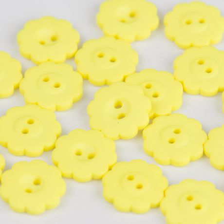 Boutons Fleurs 14 mm