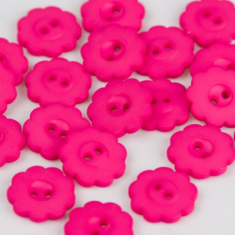 Boutons Fleurs 14 mm