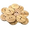 Boutons en bois d'olivier