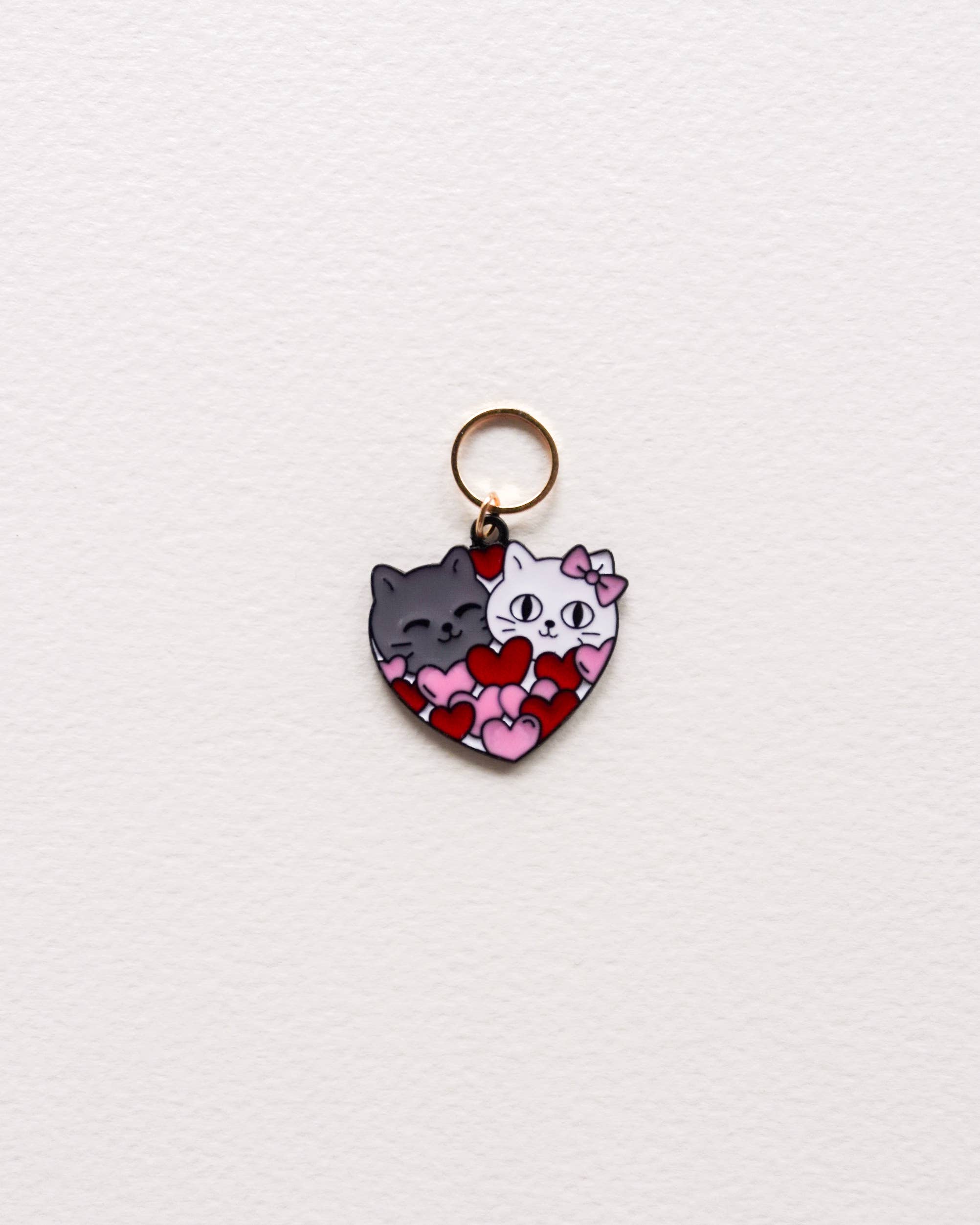 Chats coeur #3 - Anneaux marqueurs