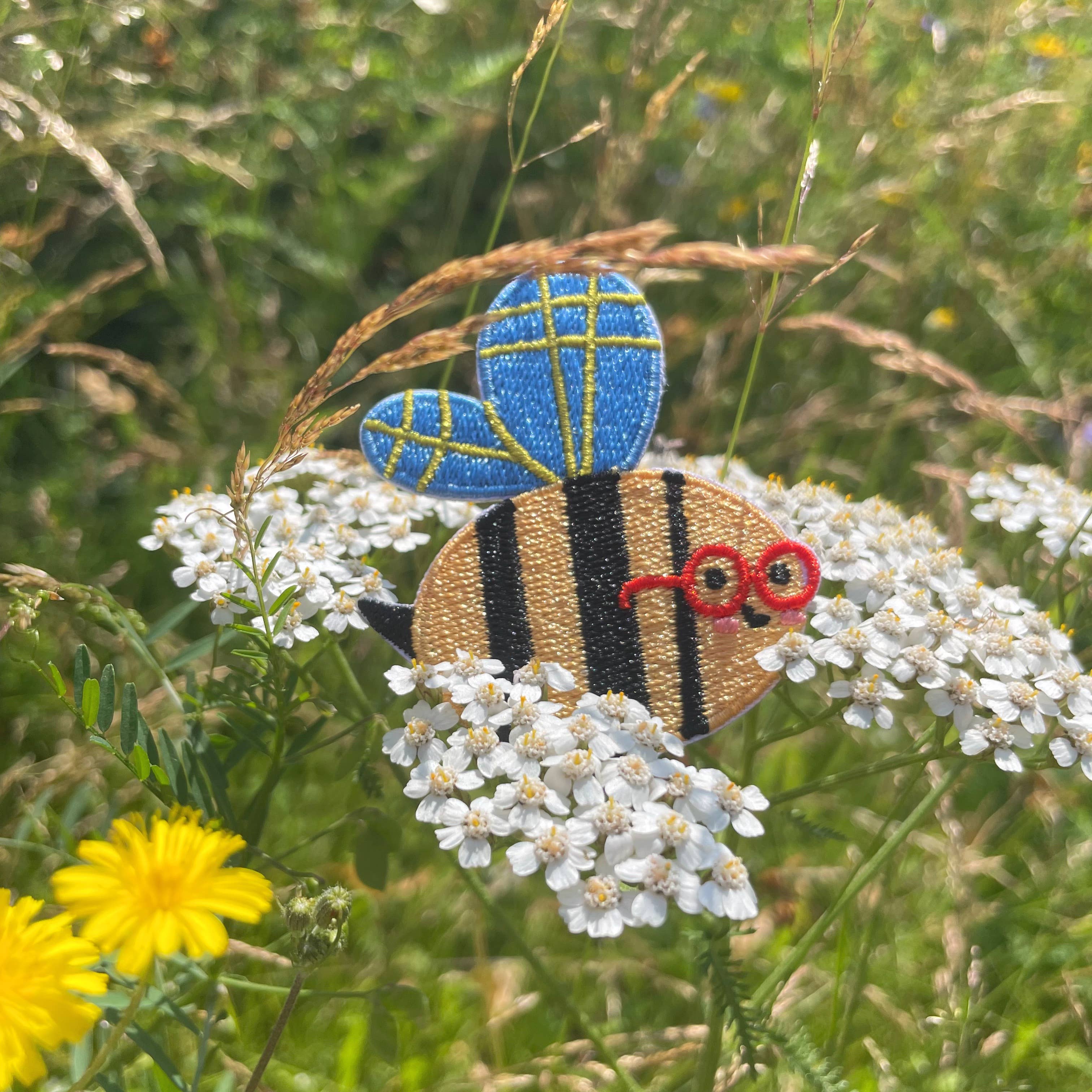 Abeille – Écusson thermocollant