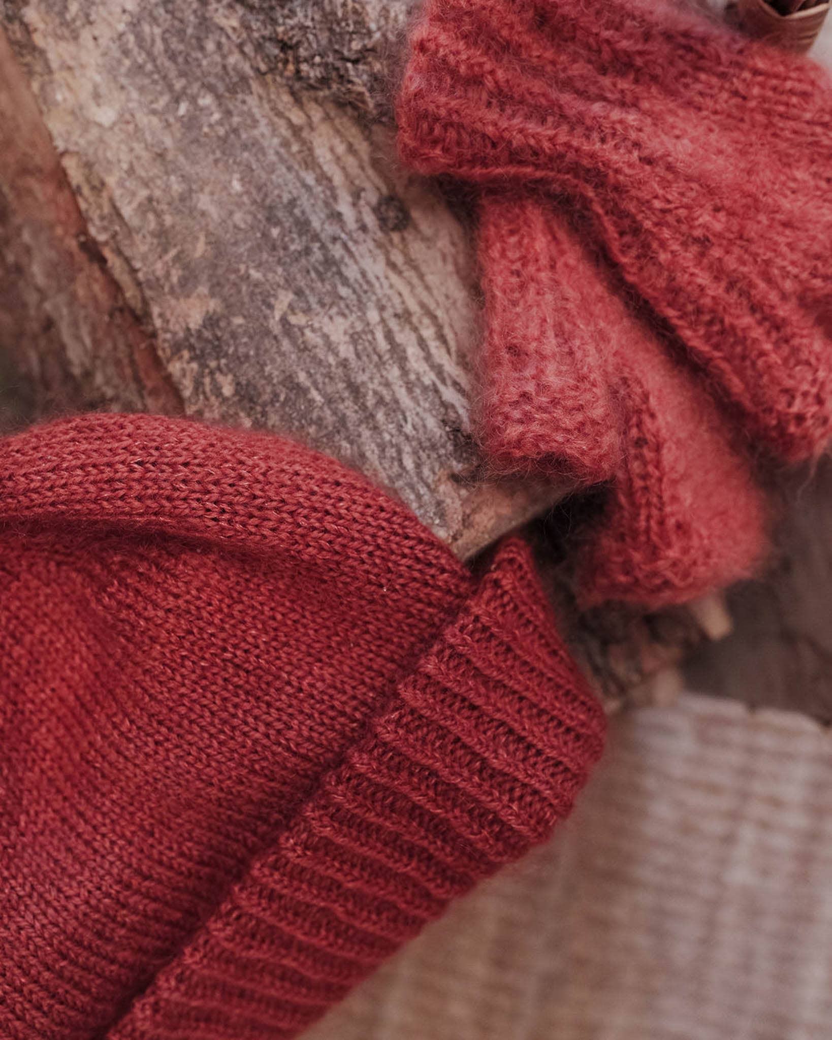 Patron de tricot - Bonnet et Mitaines Effie