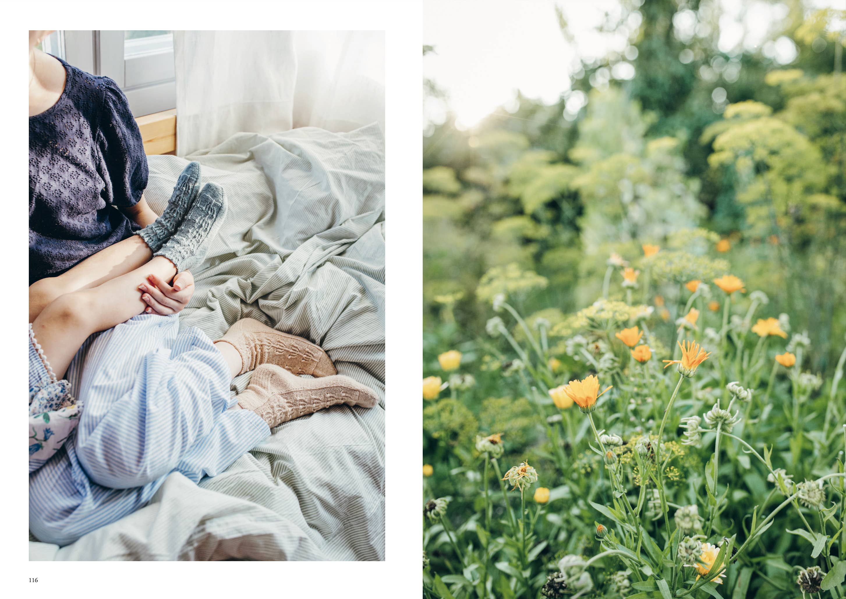 Knits from our gardens