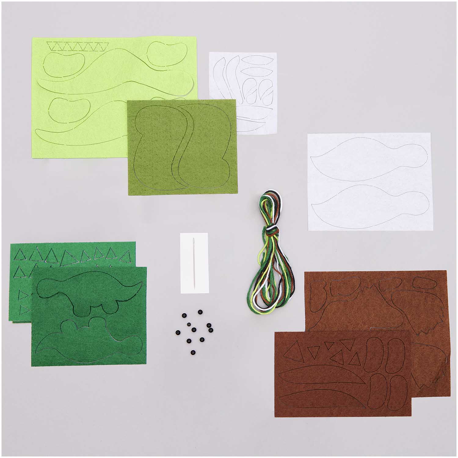 Kits DIY - Marionnettes à doigts DINO & Jungle