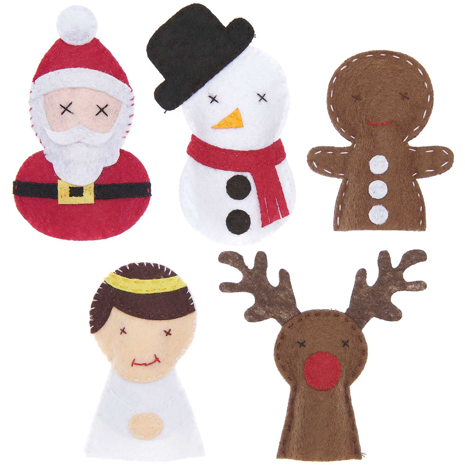 Kits DIY - Marionnettes à doigts NOËL