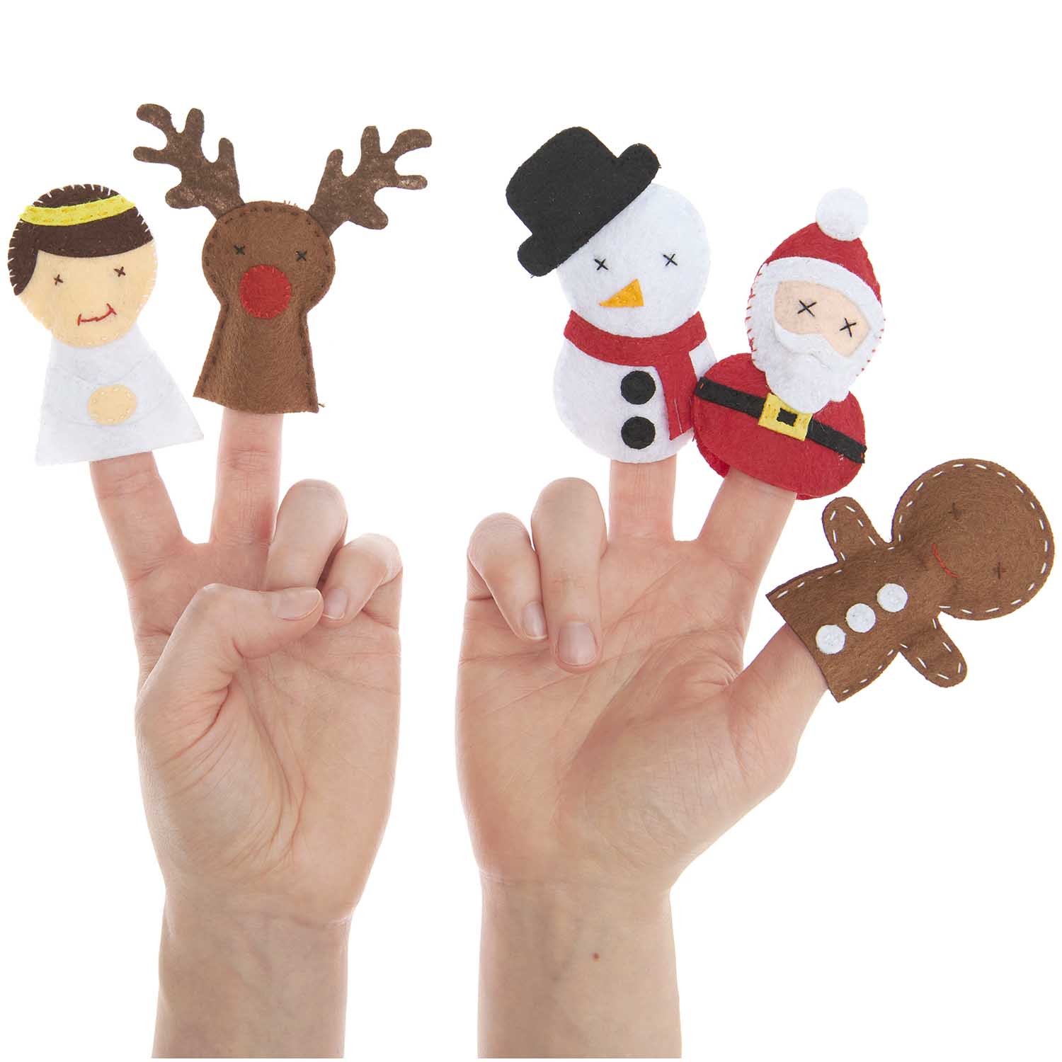 Kits DIY - Marionnettes à doigts NOËL