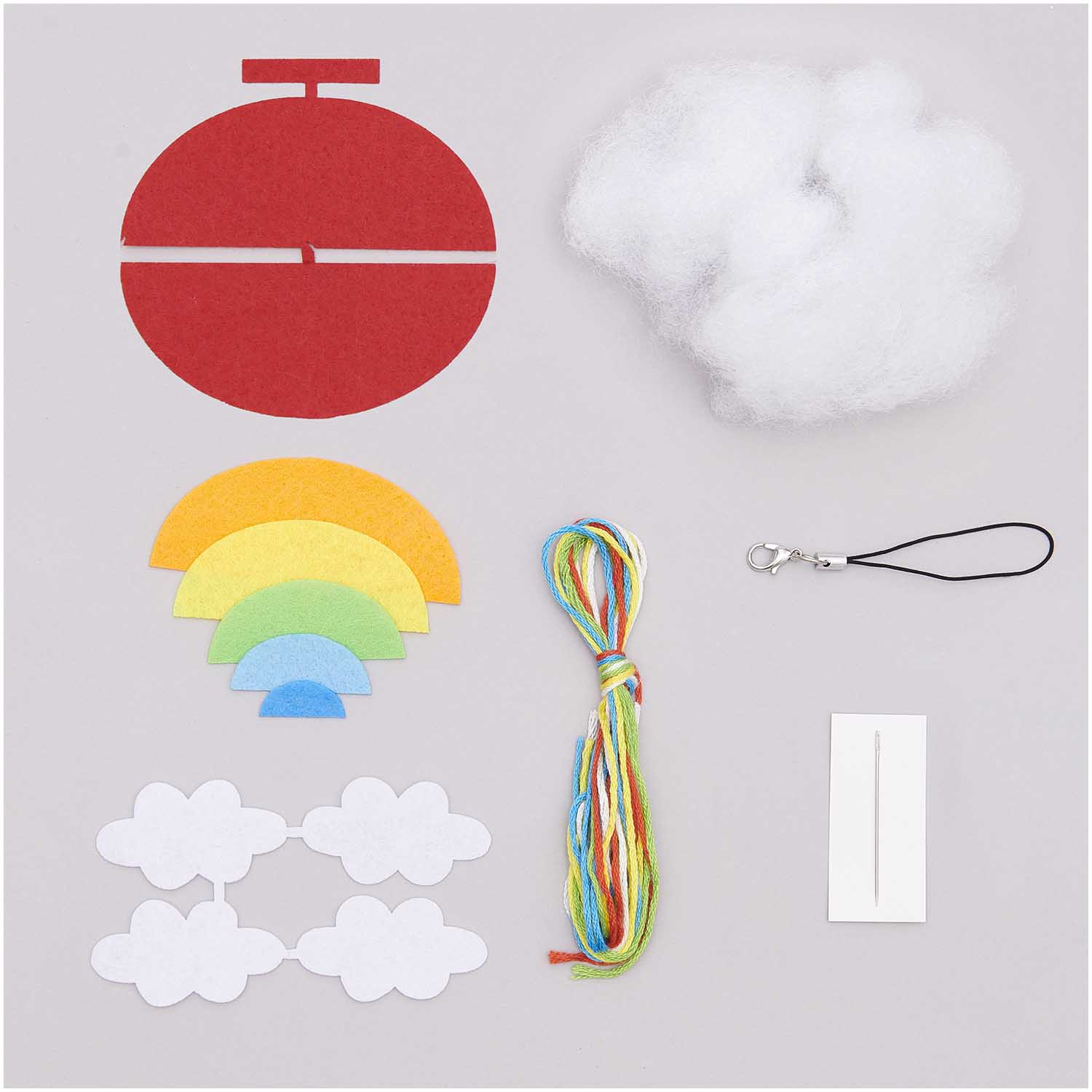 Kits DIY - Porte-clé Arc-en-Ciel