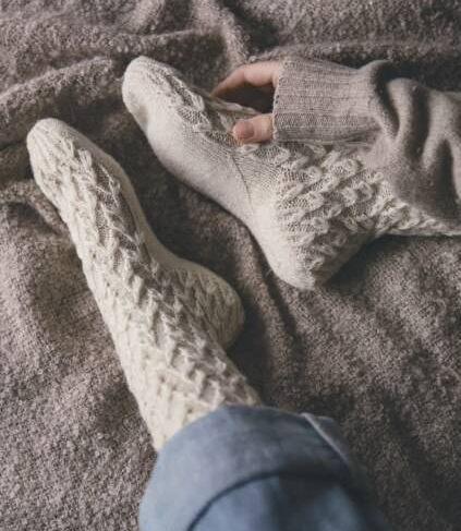 52 chaussettes à tricoter toute l'année