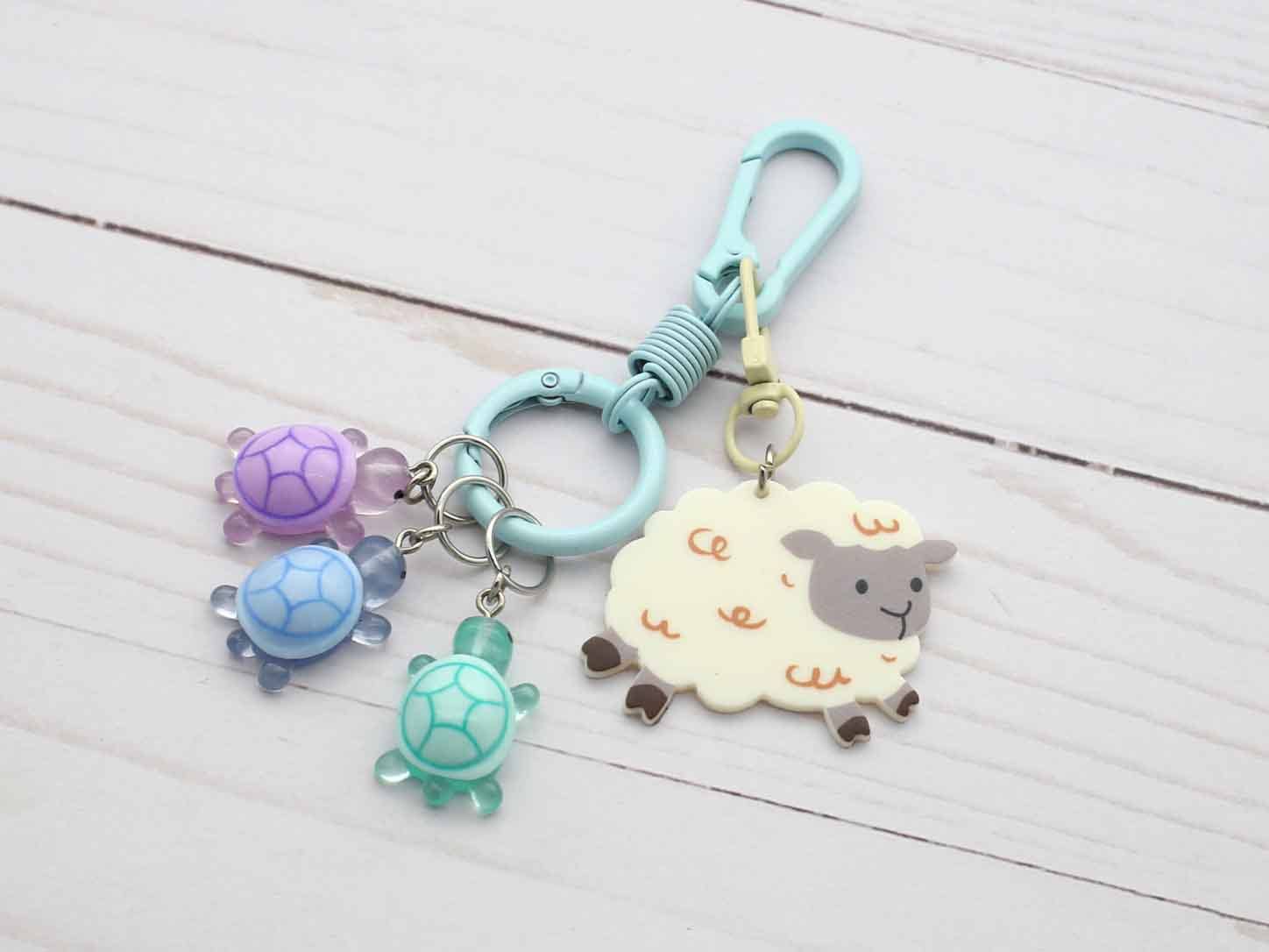 Moutons bondissants | Breloques pour sacs