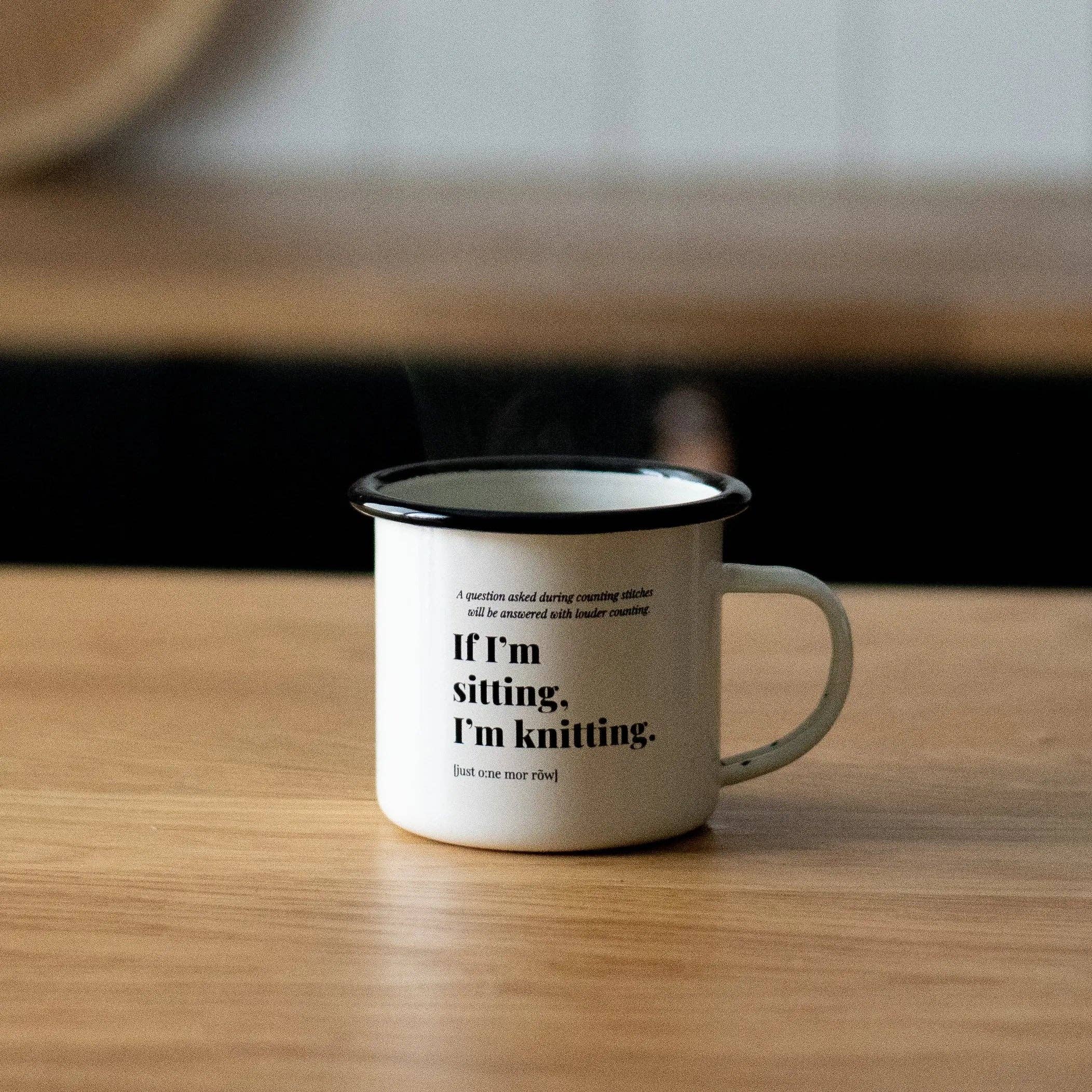 La tasse émaillée