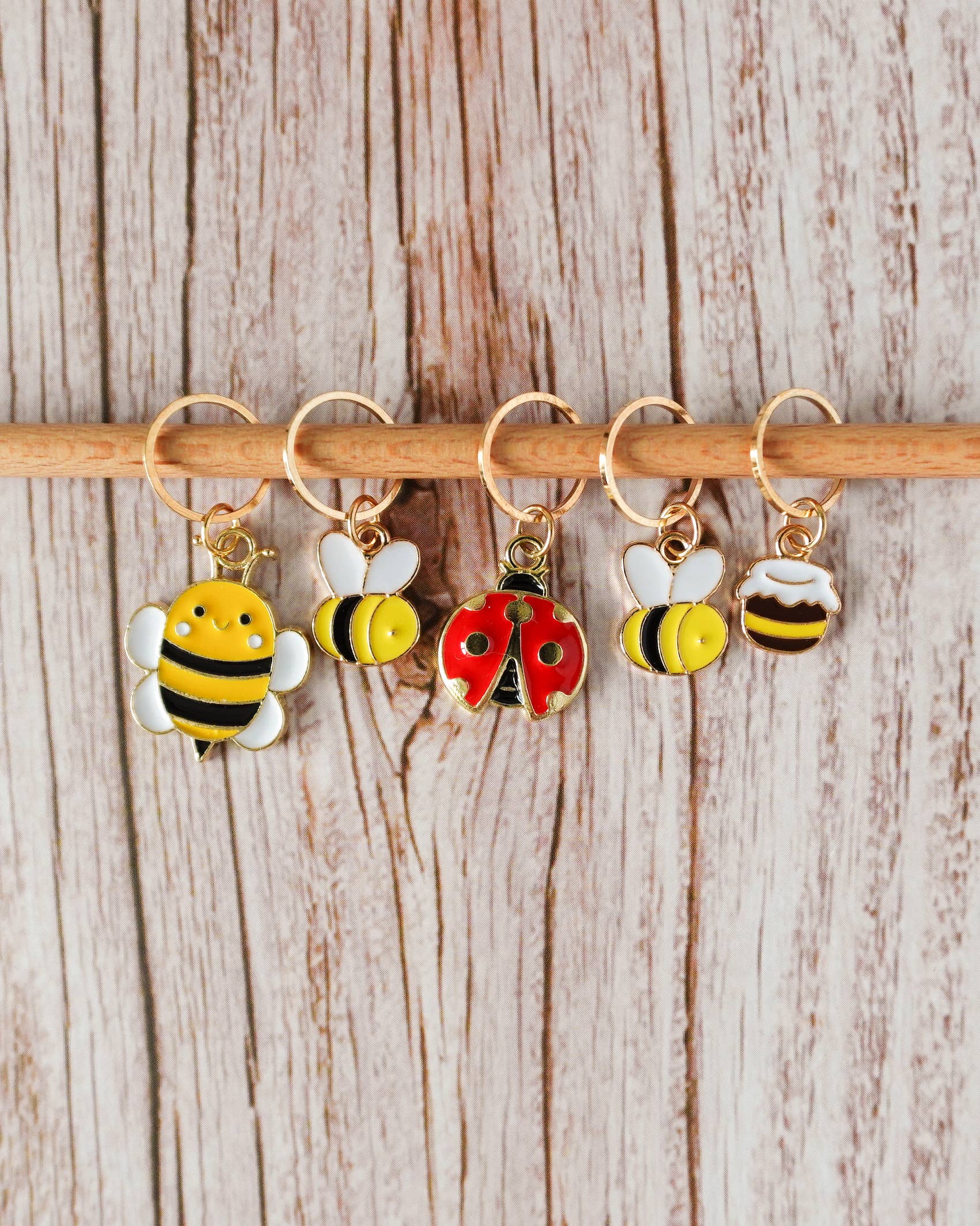 Bee Happy - Anneaux marqueurs