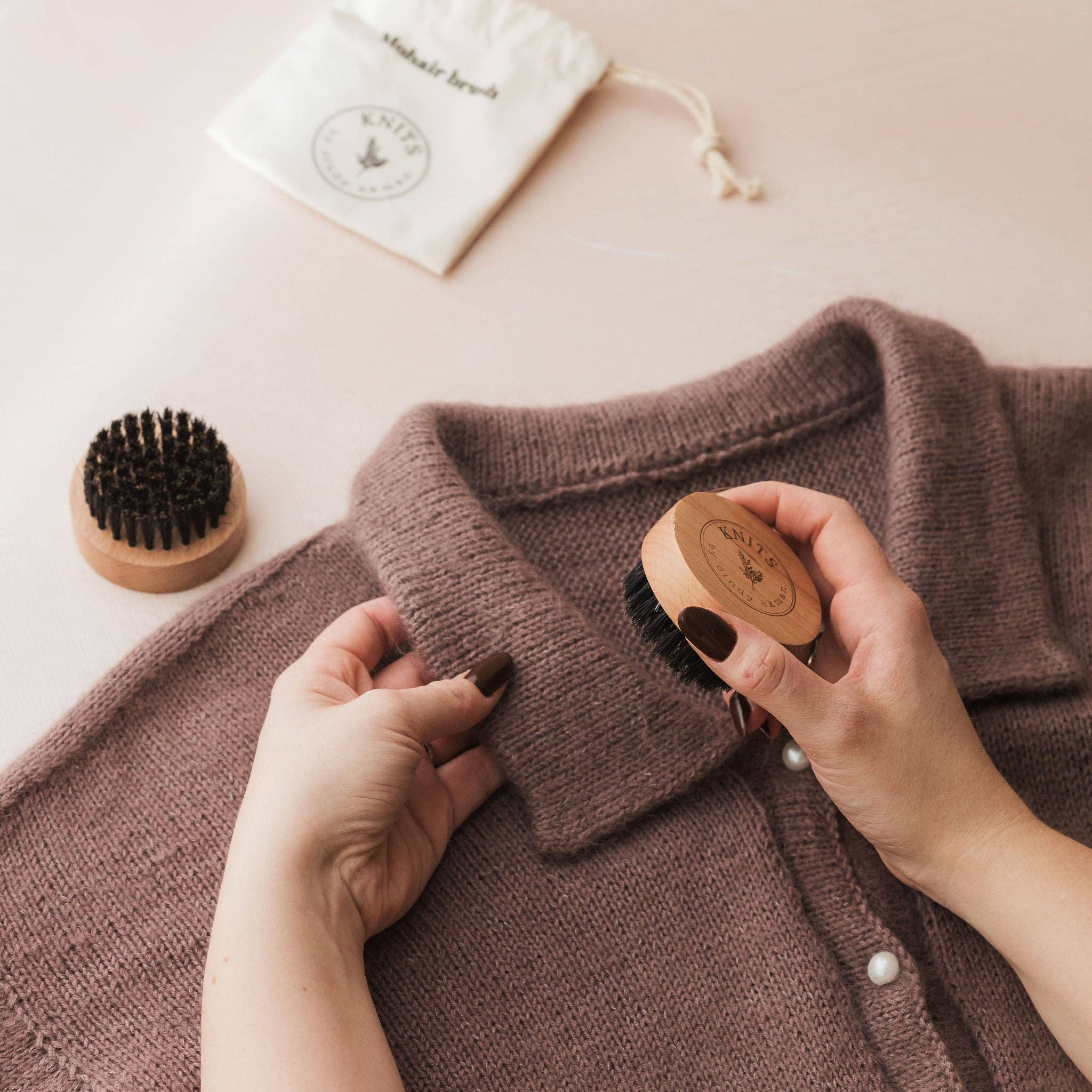 Brosse pour mohair