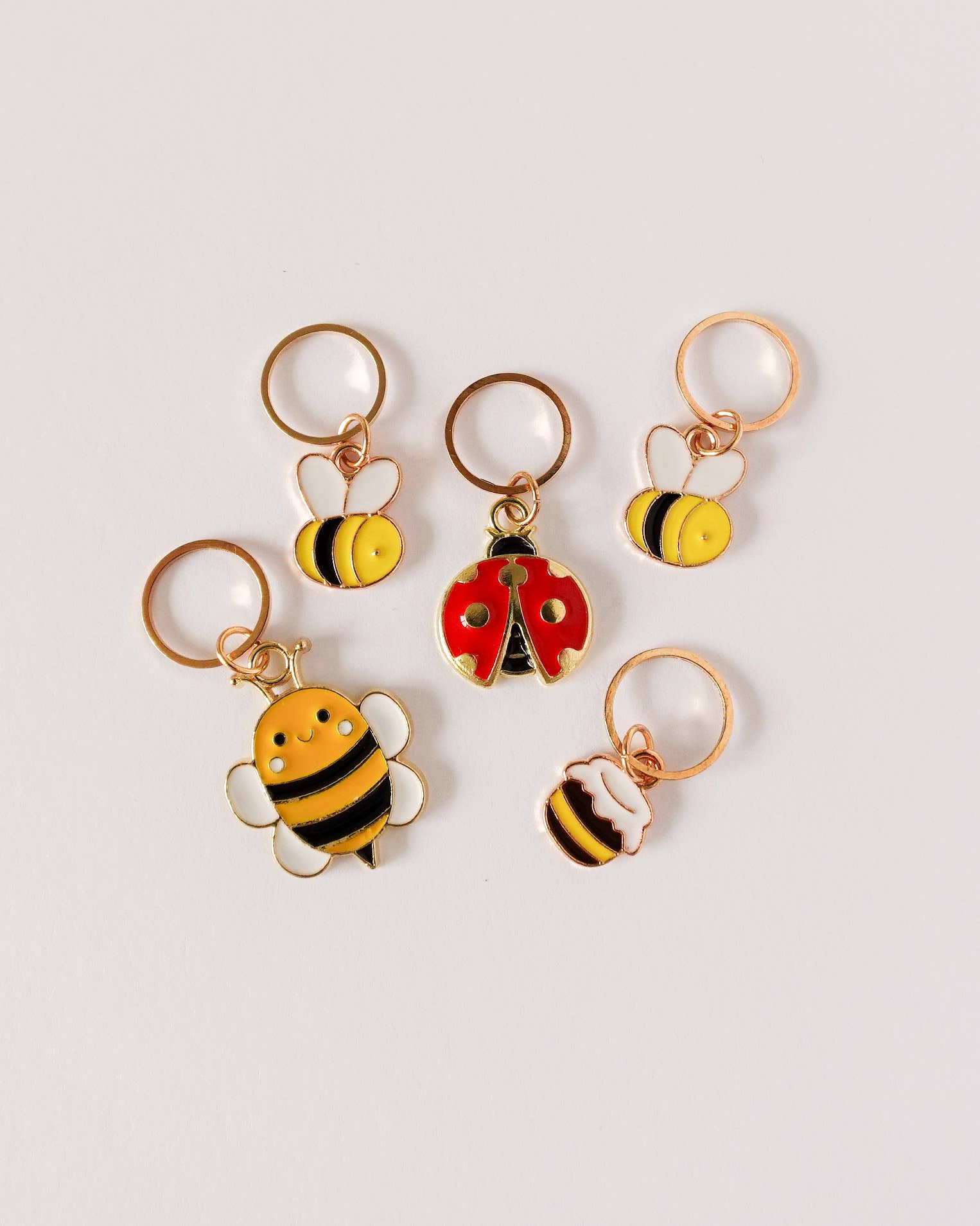 Bee Happy - Anneaux marqueurs