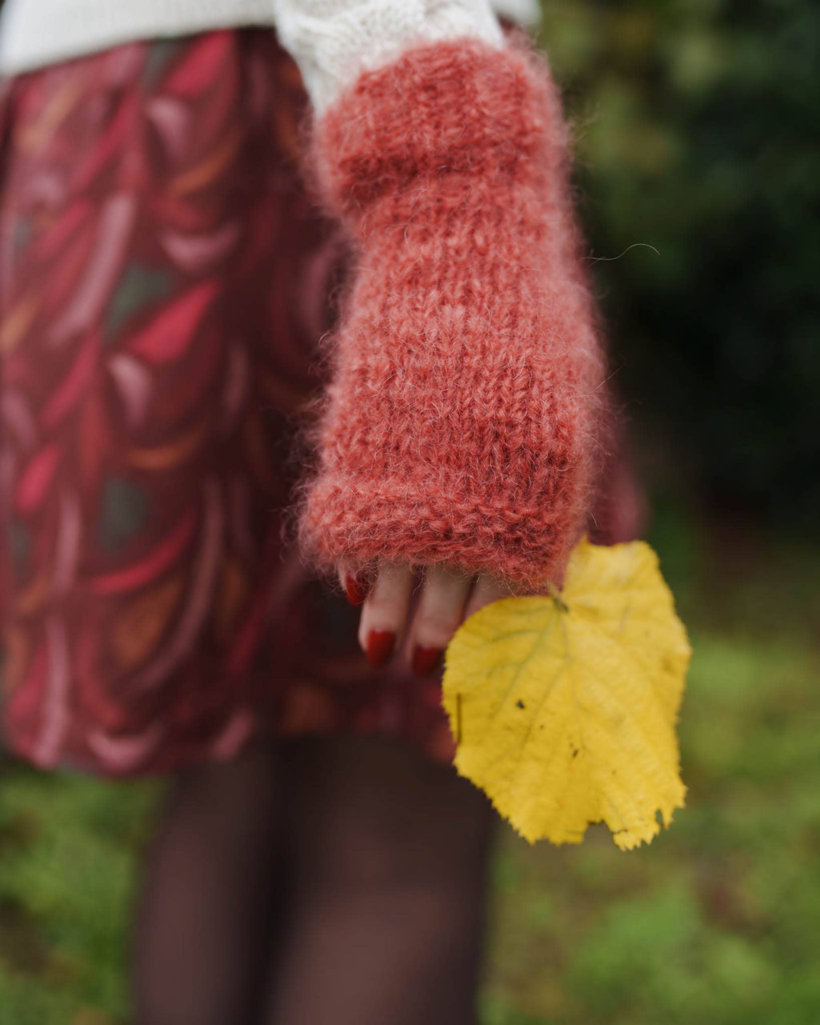 Patron de tricot - Bonnet et Mitaines Effie