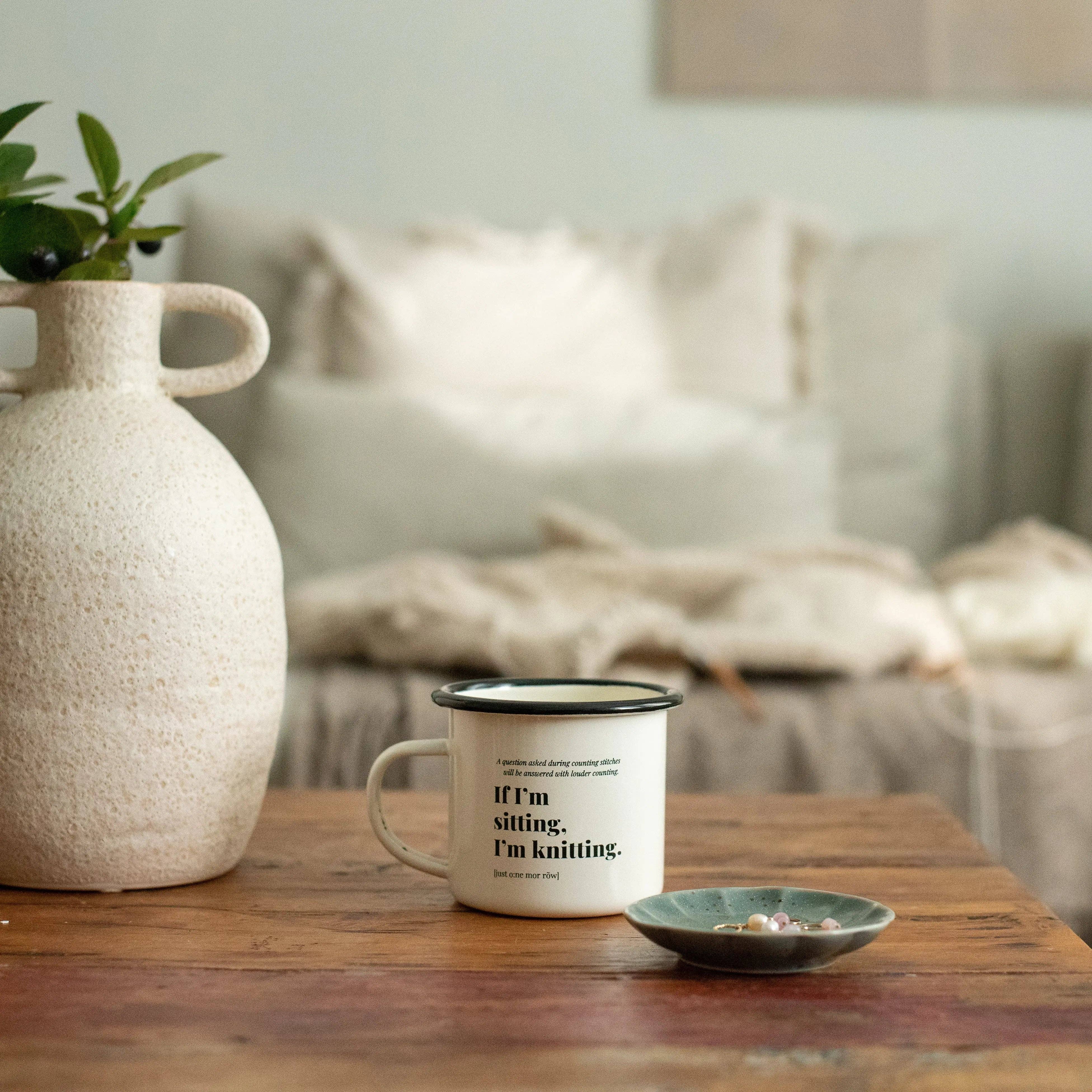 La tasse émaillée