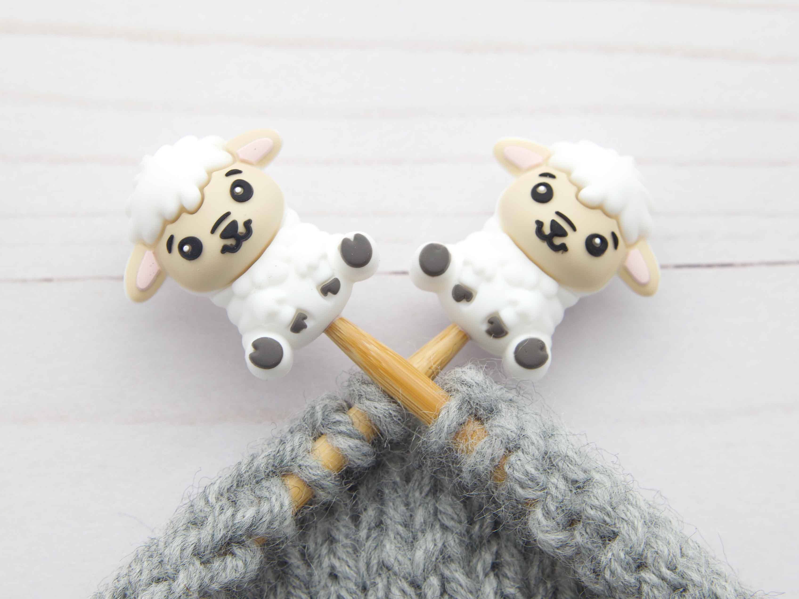 Petit mouton blanc | Bouchons d'aiguilles