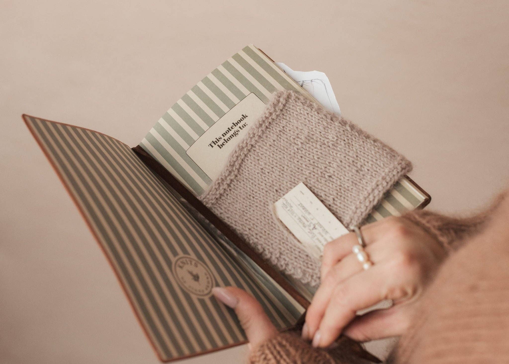 Carnet à projets tricot - Intemporel