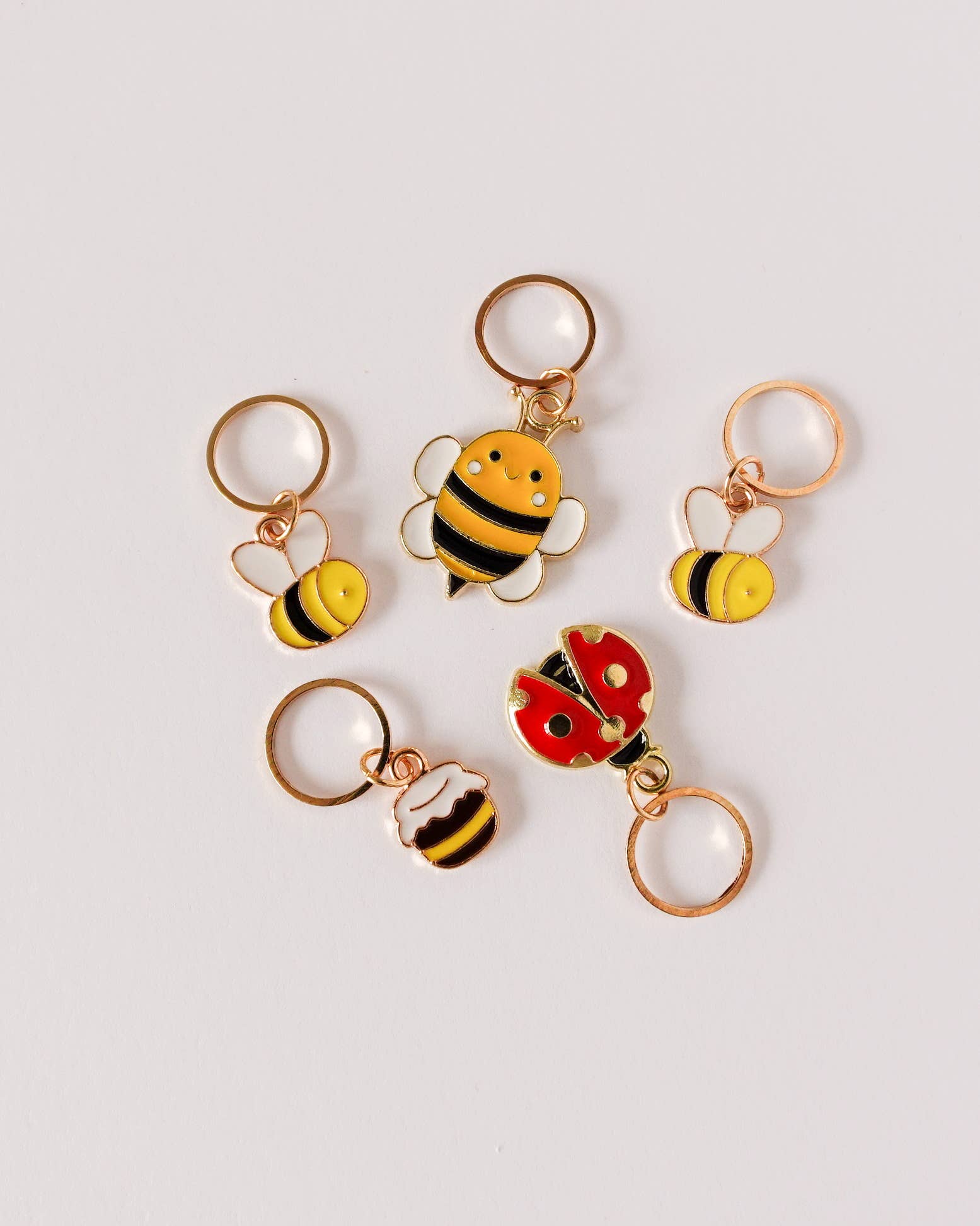 Bee Happy - Anneaux marqueurs